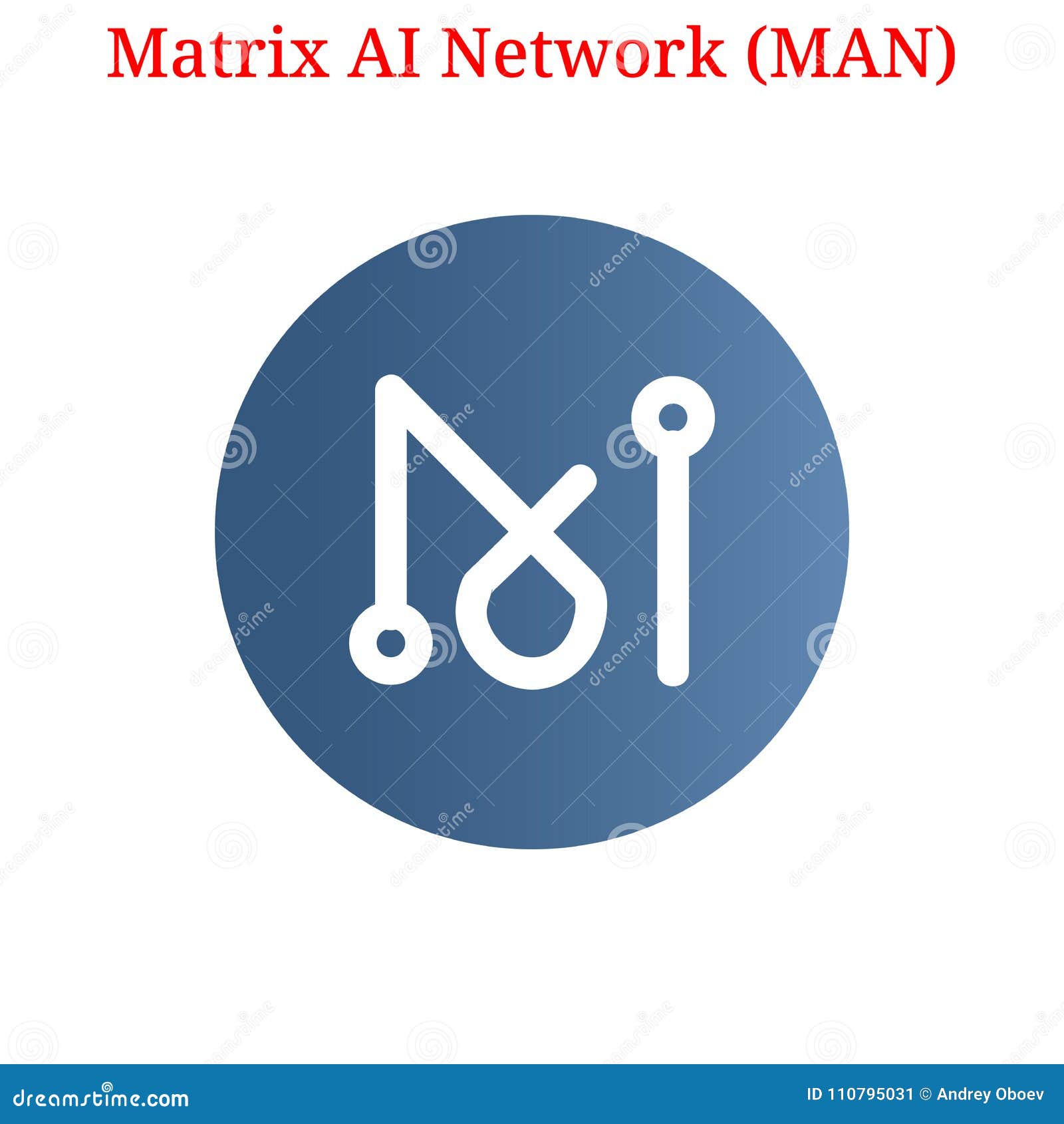 Vector Matrix AI Network MAN Logo Stock Vector - Illustration of digital,  finance: 110795031