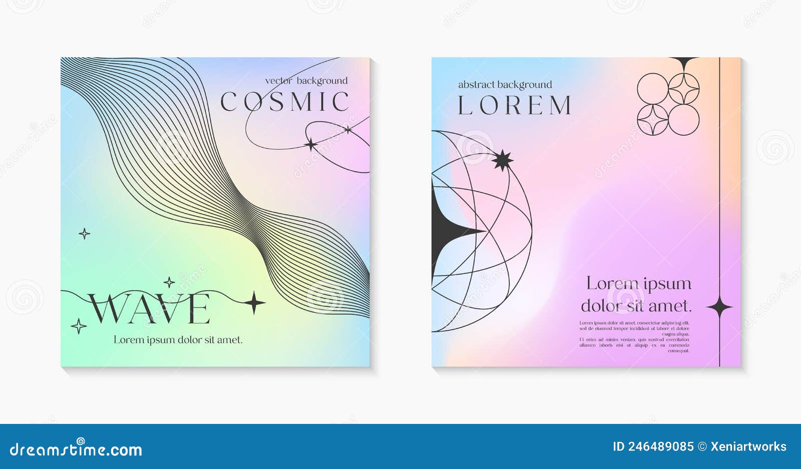  mesh gradient backgrounds with wireframe geometric s,copy space for text