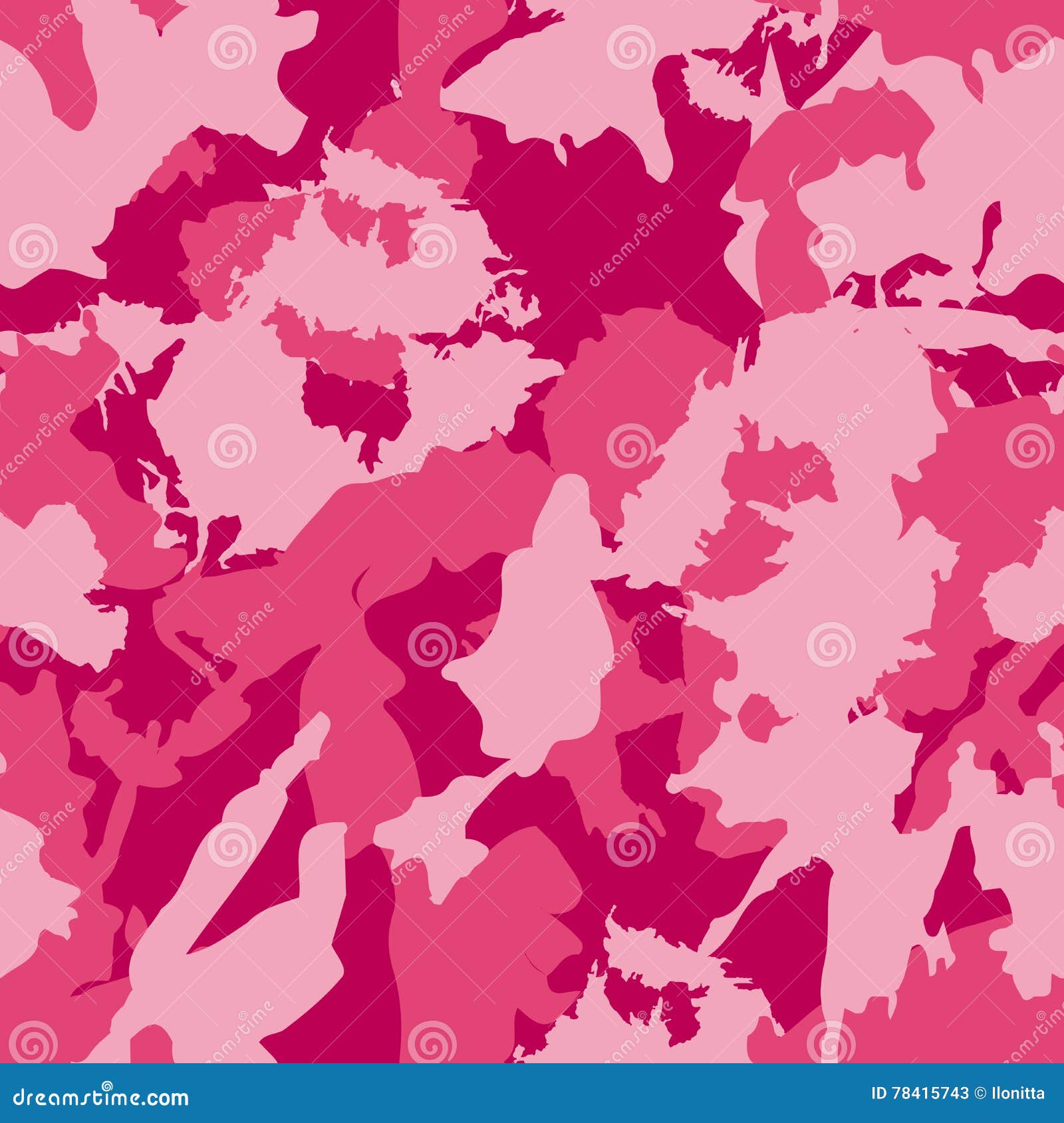 pink camo heart clipart black