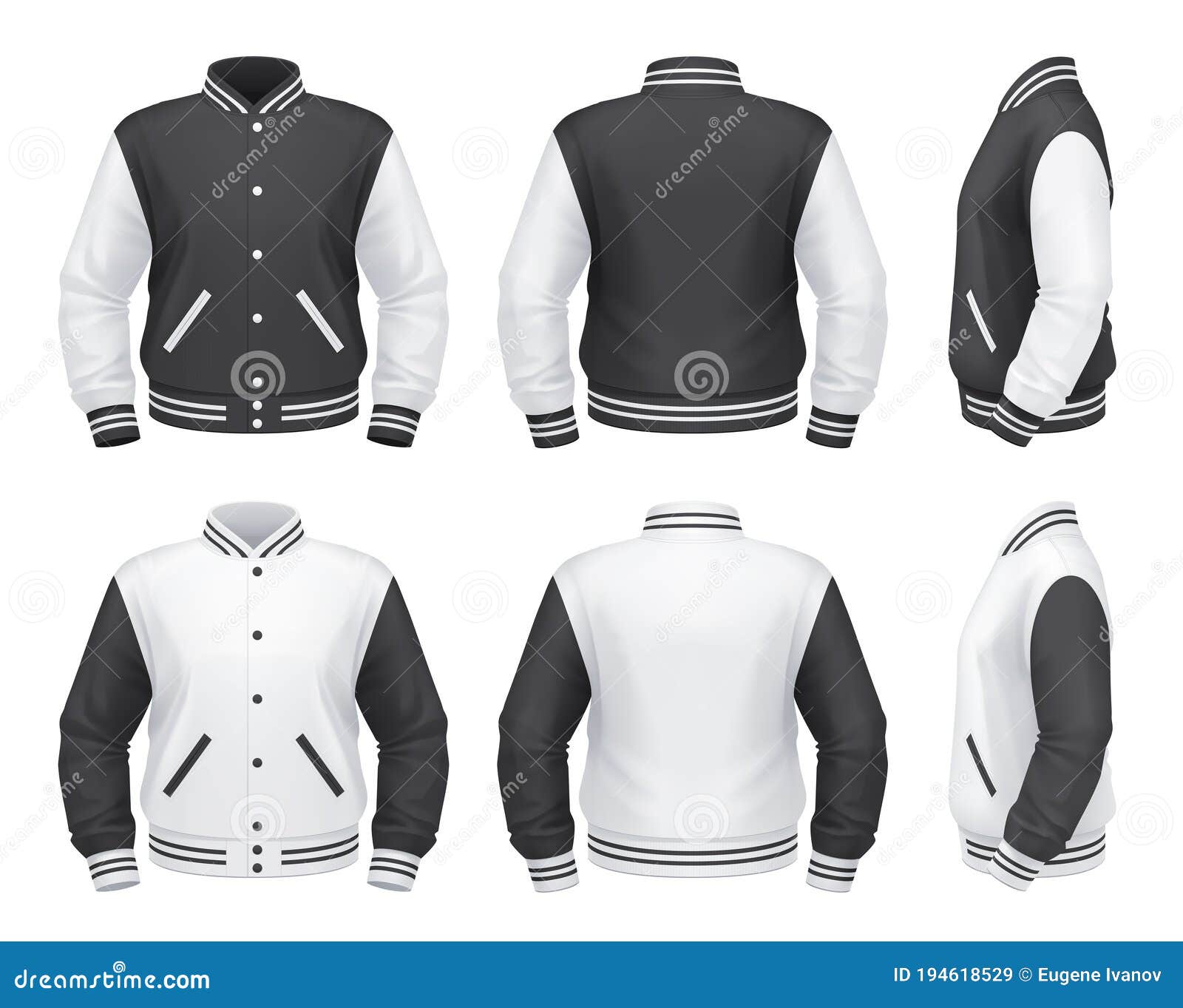 Download Varsity Jacket Template Stock Illustrations 663 Varsity Jacket Template Stock Illustrations Vectors Clipart Dreamstime