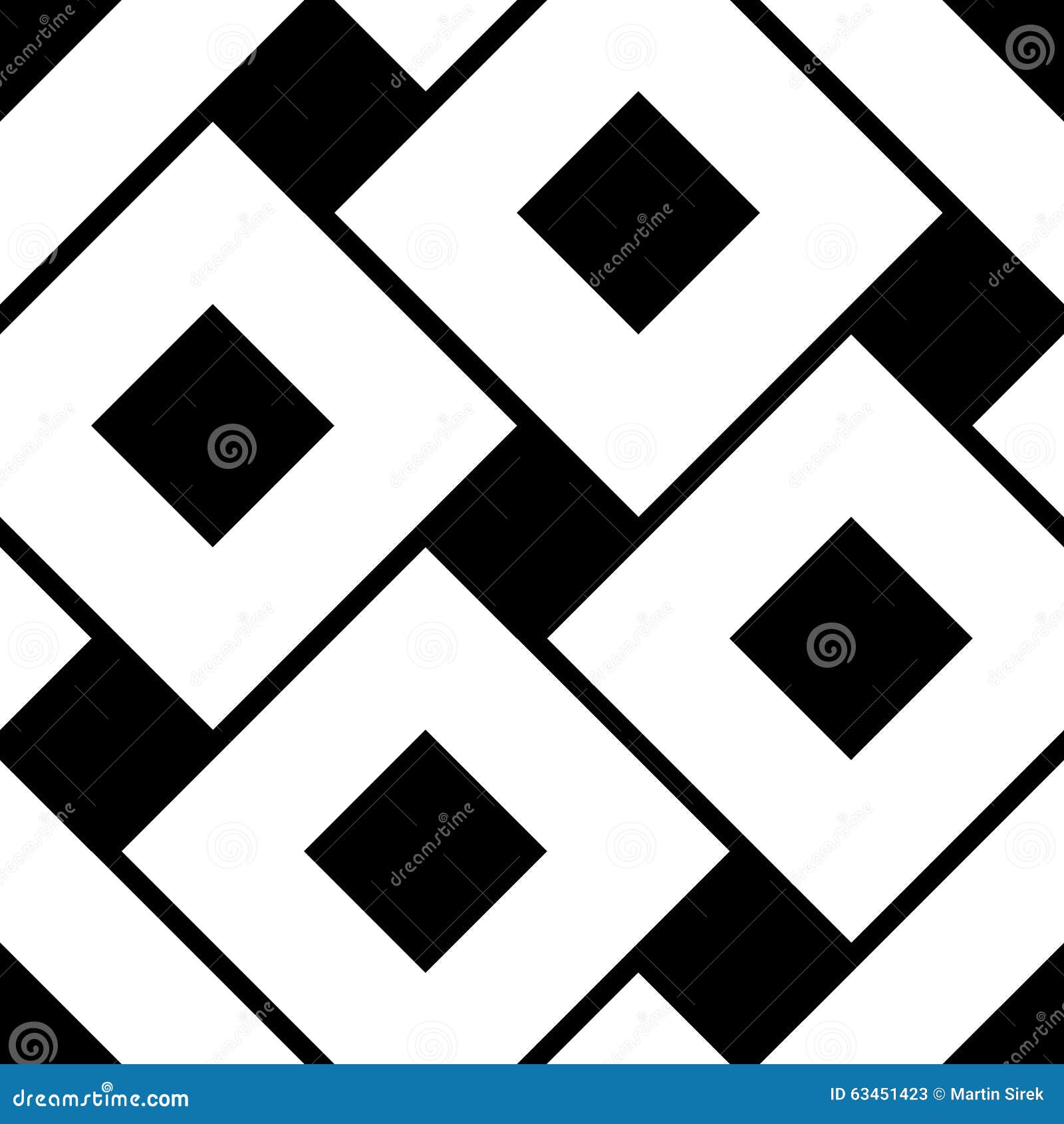 Vector Modern Seamless Geometry Pattern Squares, Black And ...
