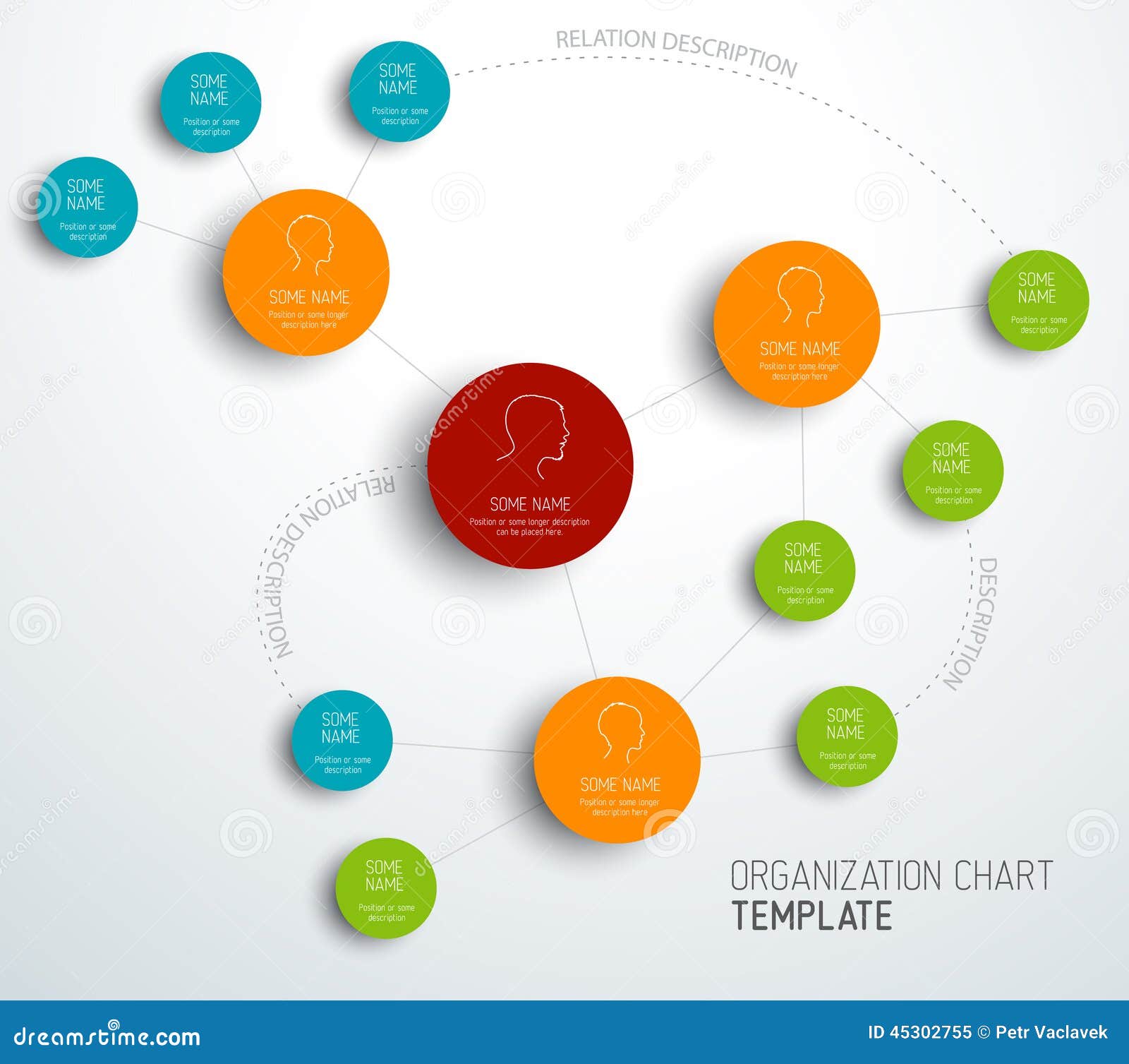 Simple Company Organizational Chart