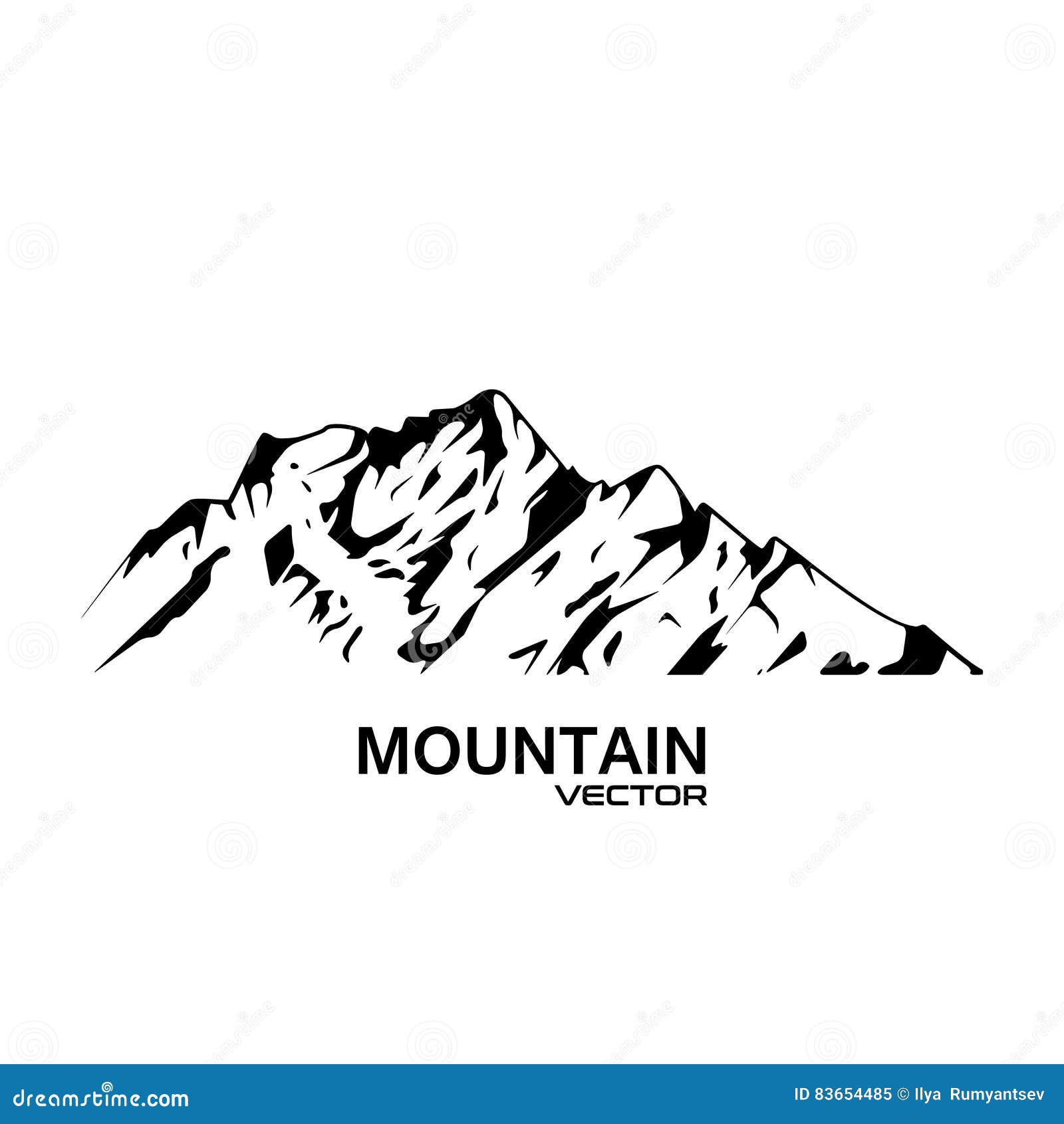  mountain range silhouette