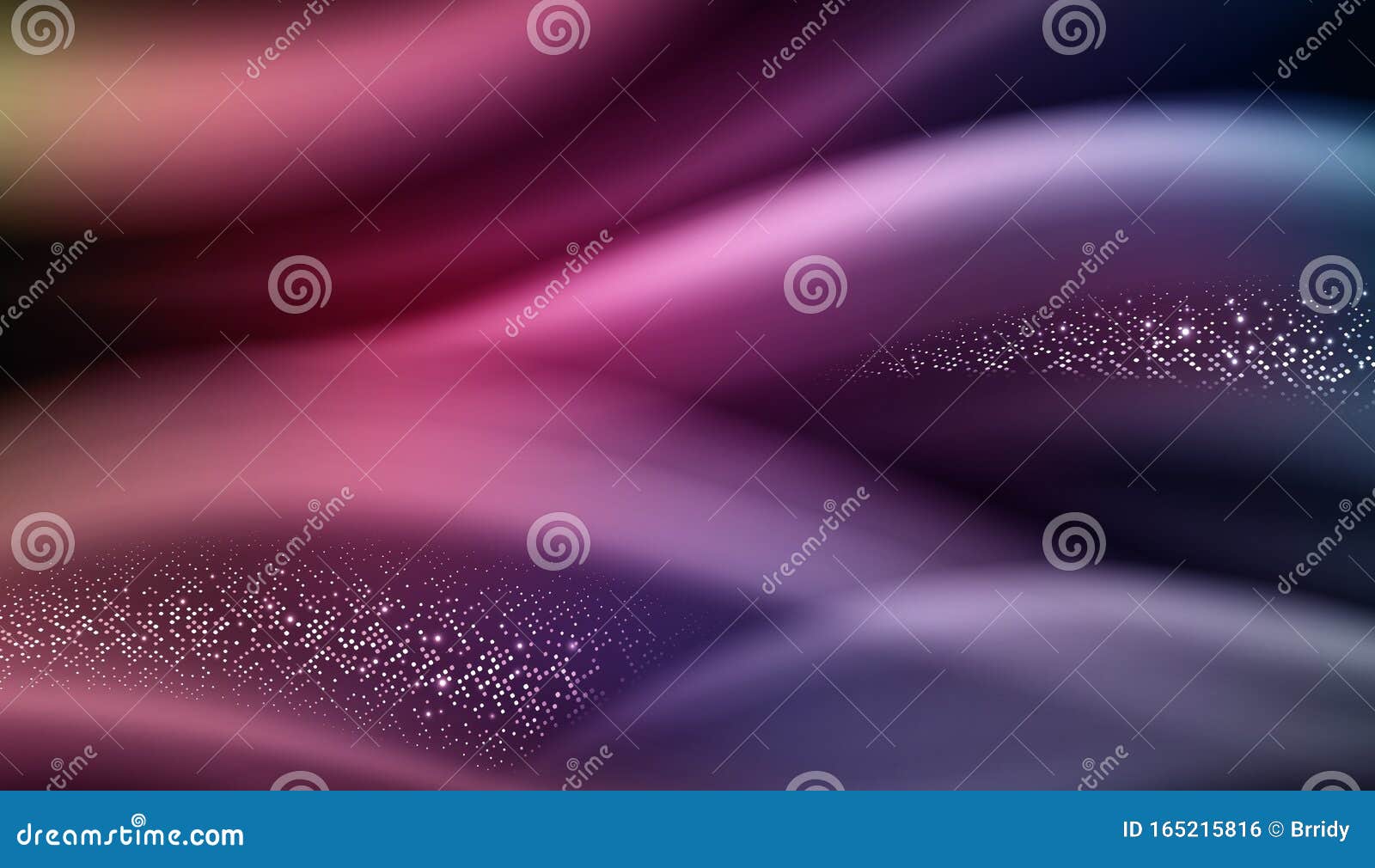 Vector Mystical Purple Background. Smoke Steam, Cloud Flow, Fluid with  Glitters Stock Vector - Illustration of frame, color: 165215816