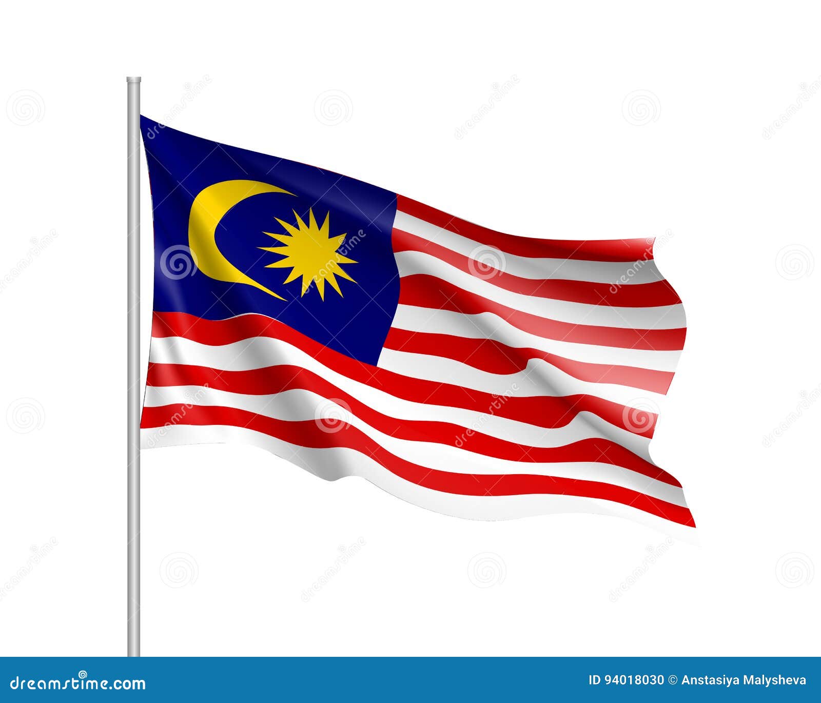 Download Vector National Flag Of Malaysia Stock Vector ...