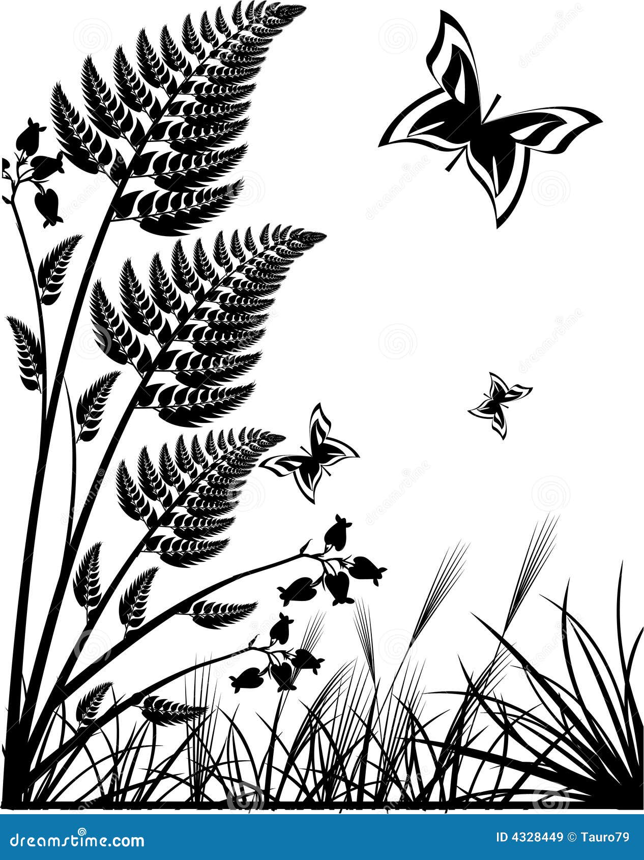 Vector nature illustration stock vector. Illustration of backdrop -