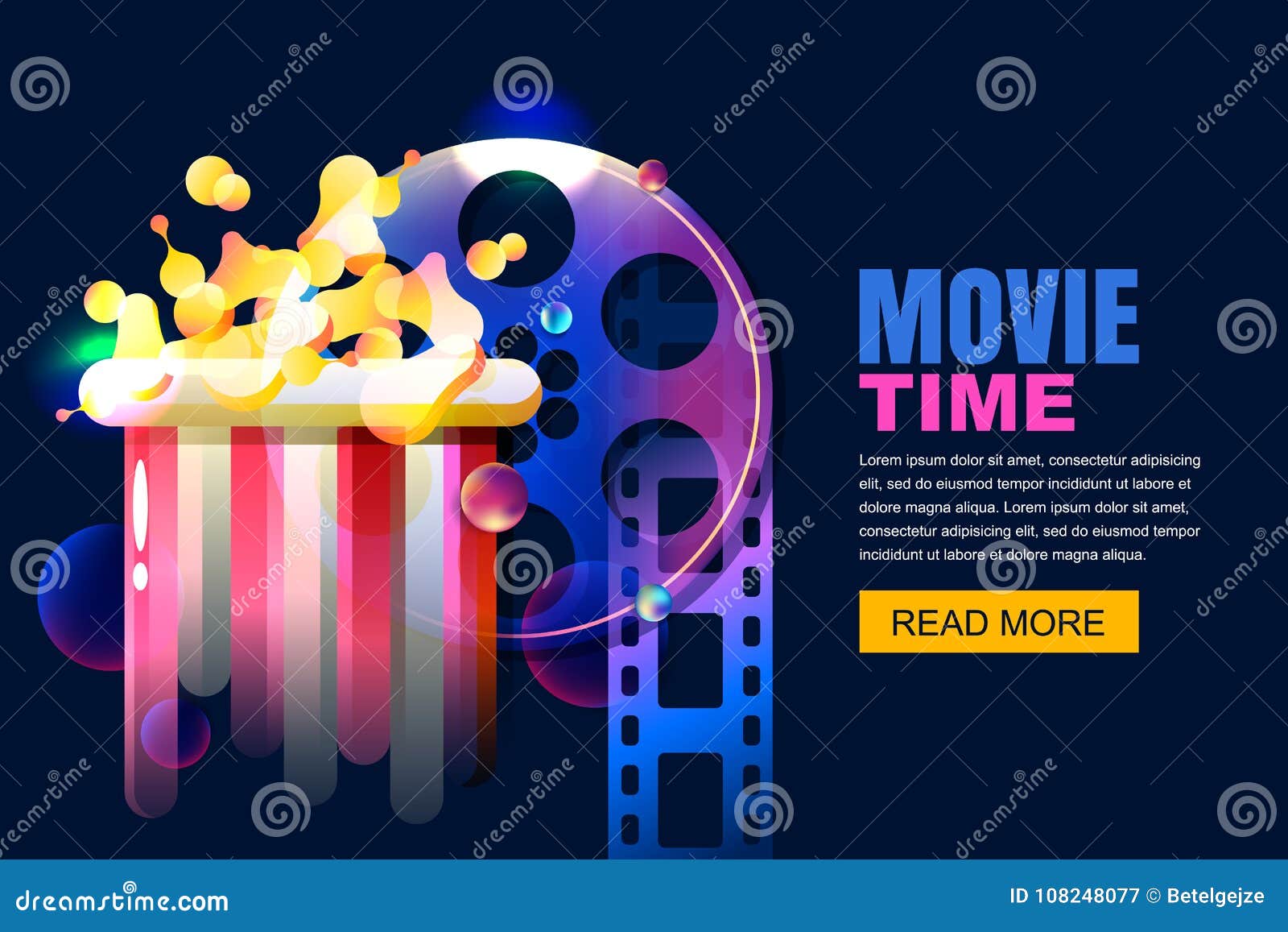 Reel Movie Stock Illustrations – 53,973 Reel Movie Stock