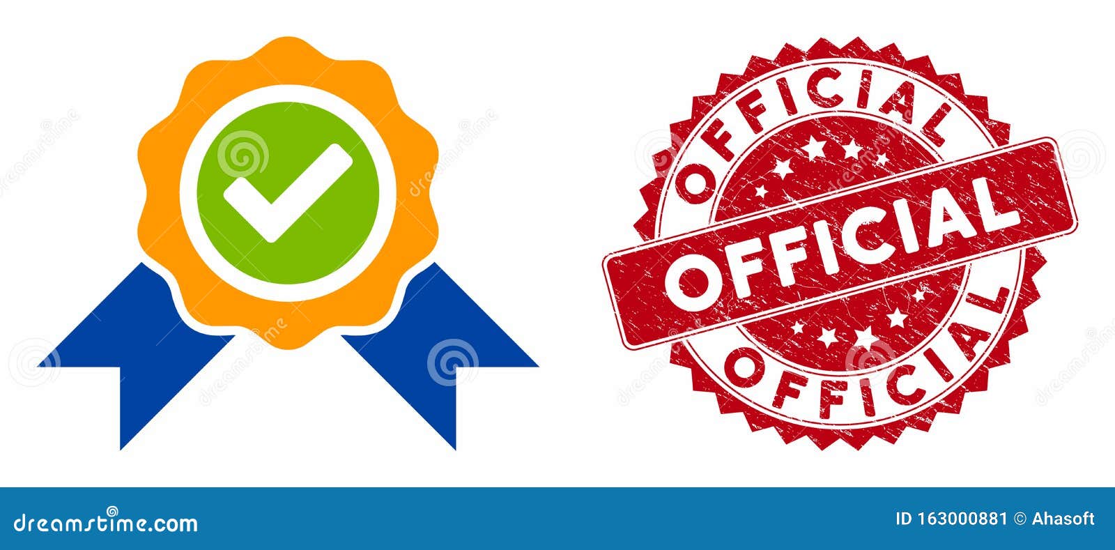 Official Icon with Textured Official Stamp Stock Illustration Illustration of message element Official Icon with Textured Official Stamp Stock Illustration Illustration of message element