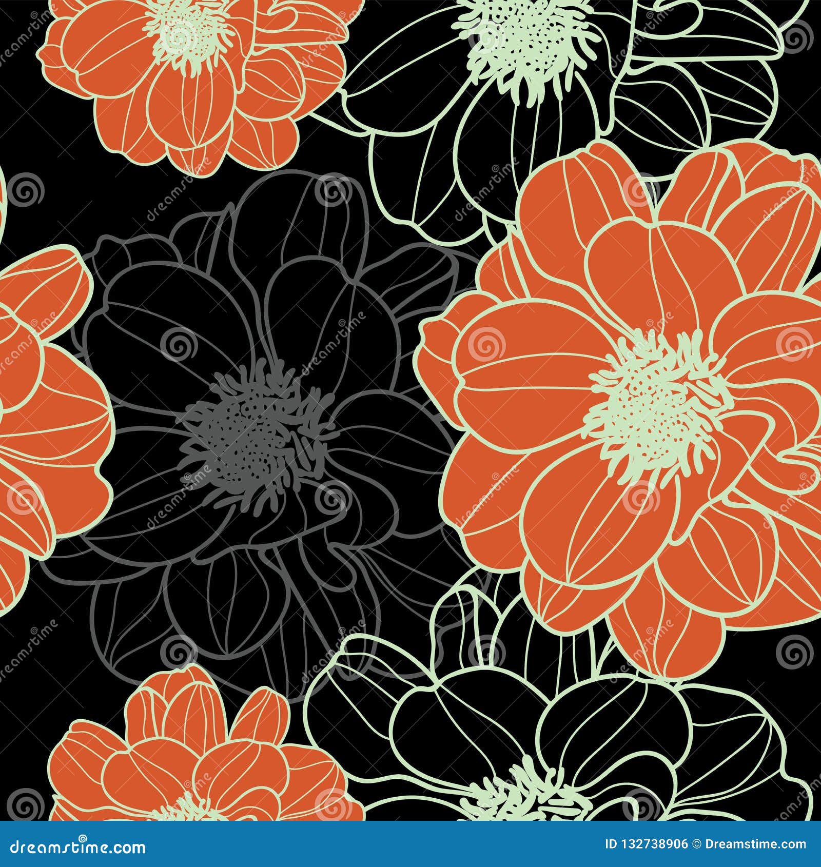 UniGoos Modern Dark Floral Wallpaper Peel and Stick  Ubuy India