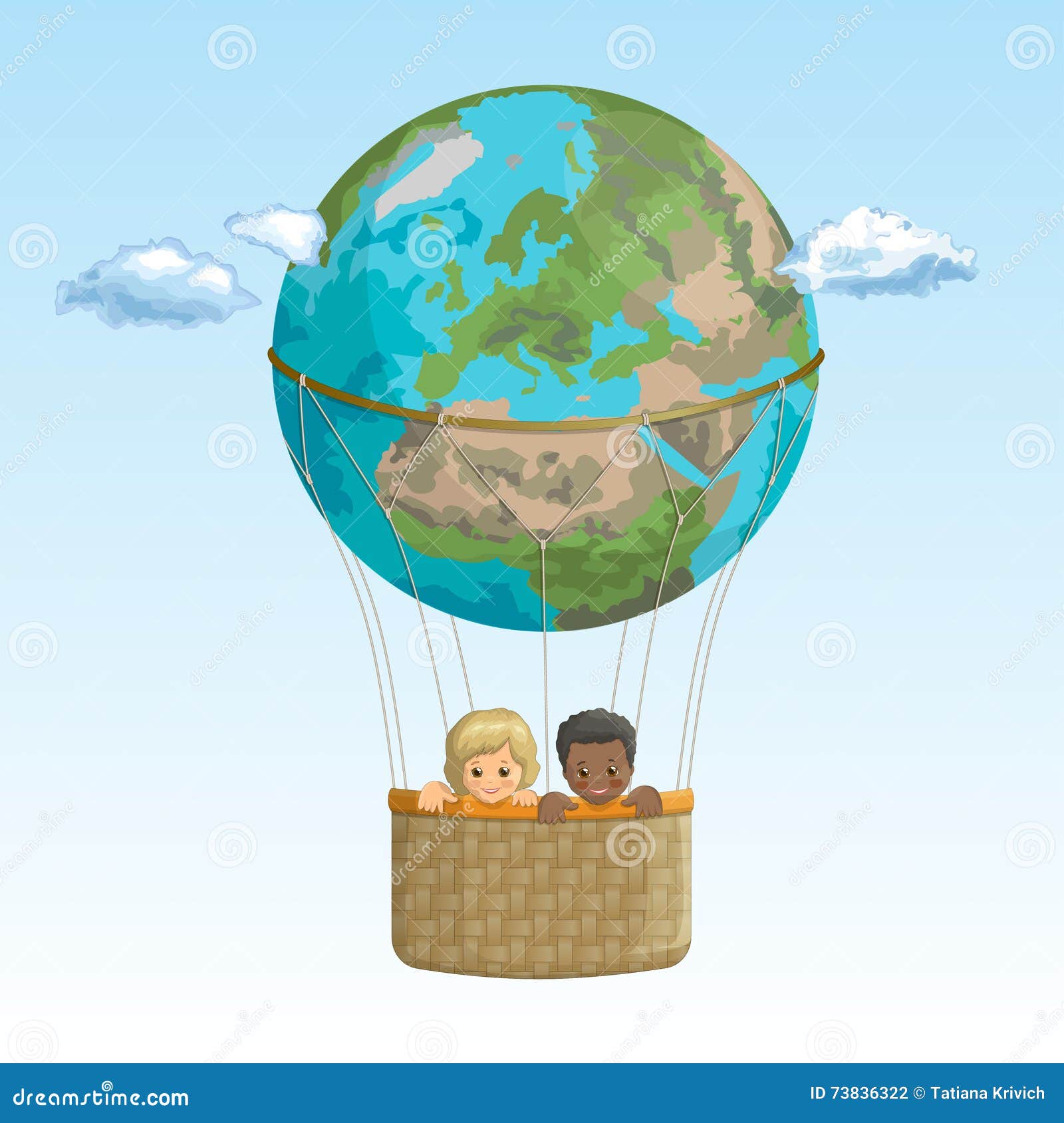 В страну знаний на воздушном шаре. Земной шар. Земной шар в корзине. Путешествие по земному шару для детей. Воздушный шар на земле.