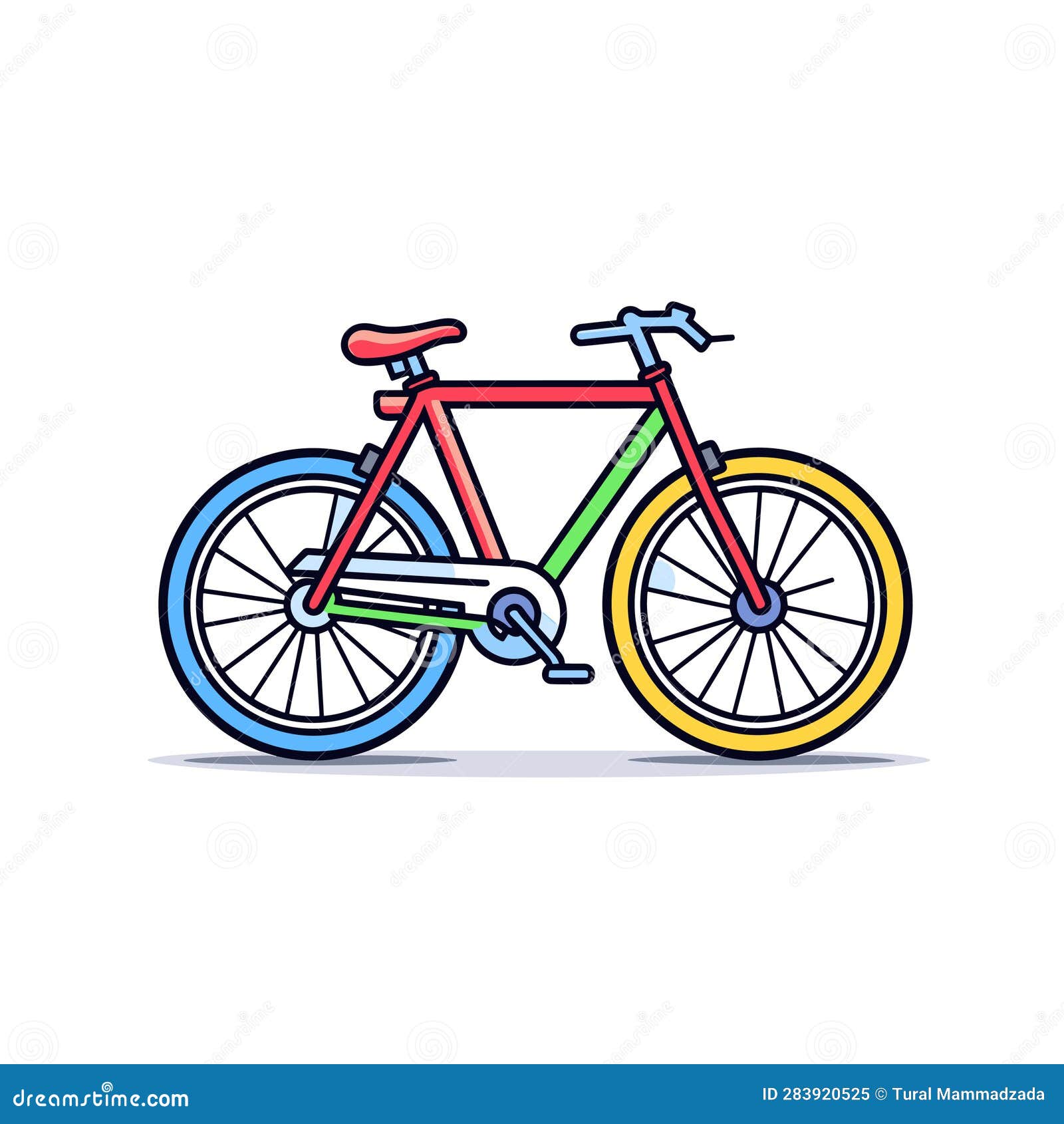 Vector of a Pink and Blue Bikini with a Stylish Design Stock Vector Illustration of water