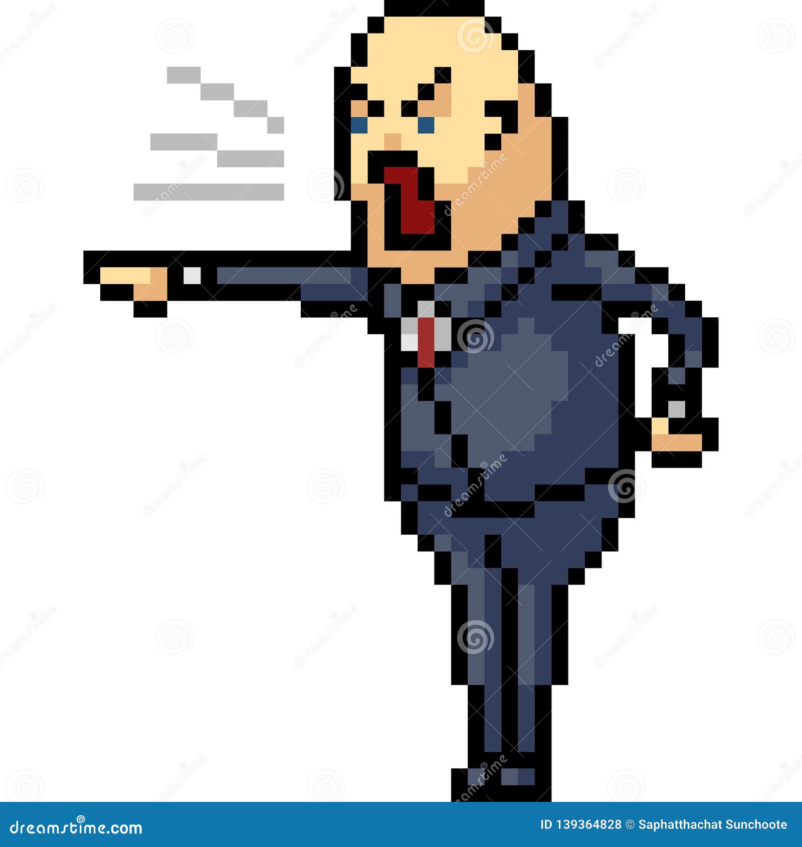 Pixel Art - Simple Boss Pixel Art