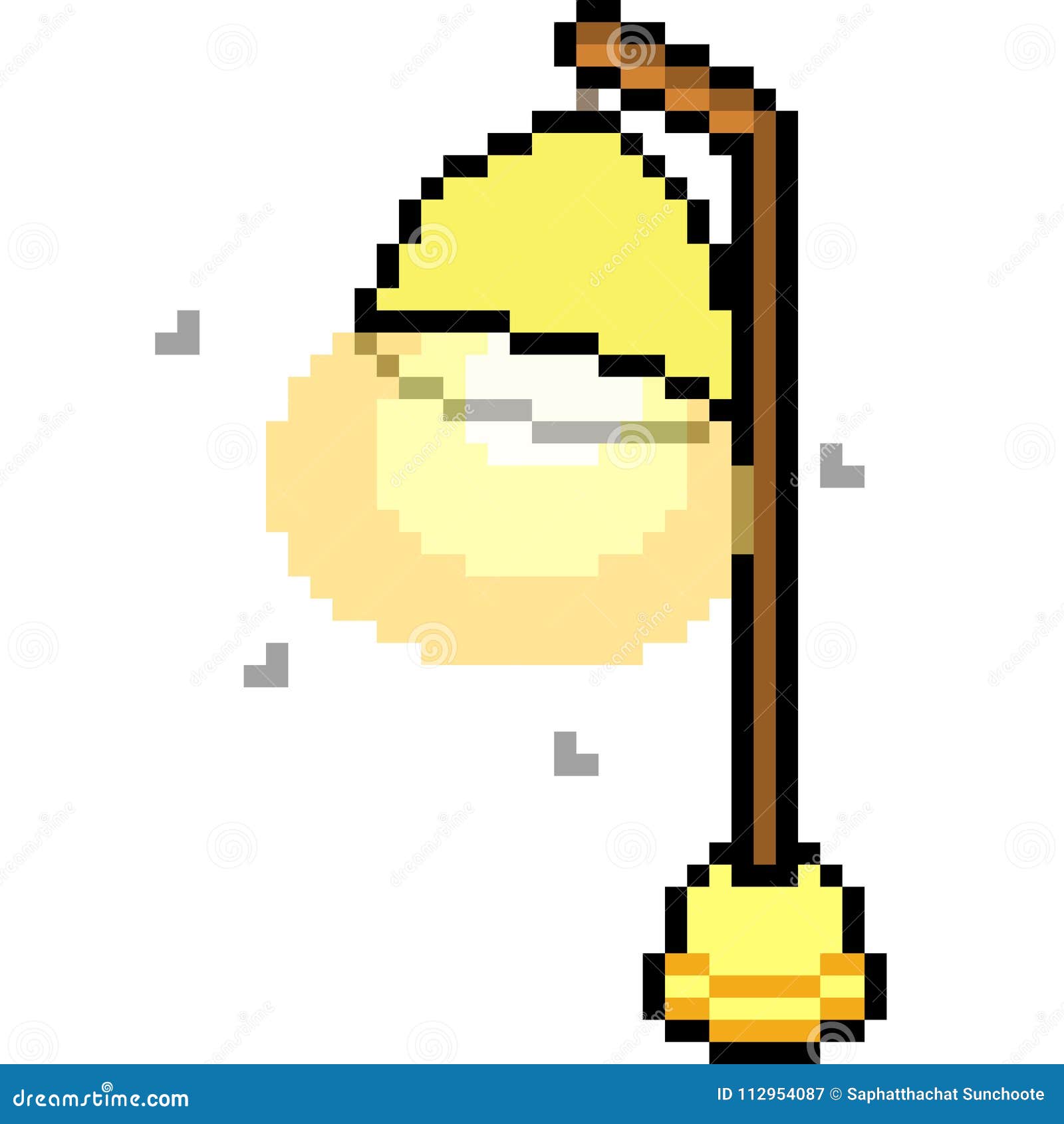 Pixel Art Lamp