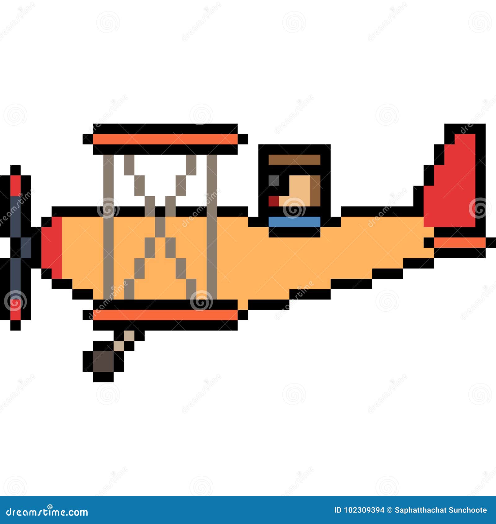 Pilot Pixel Art