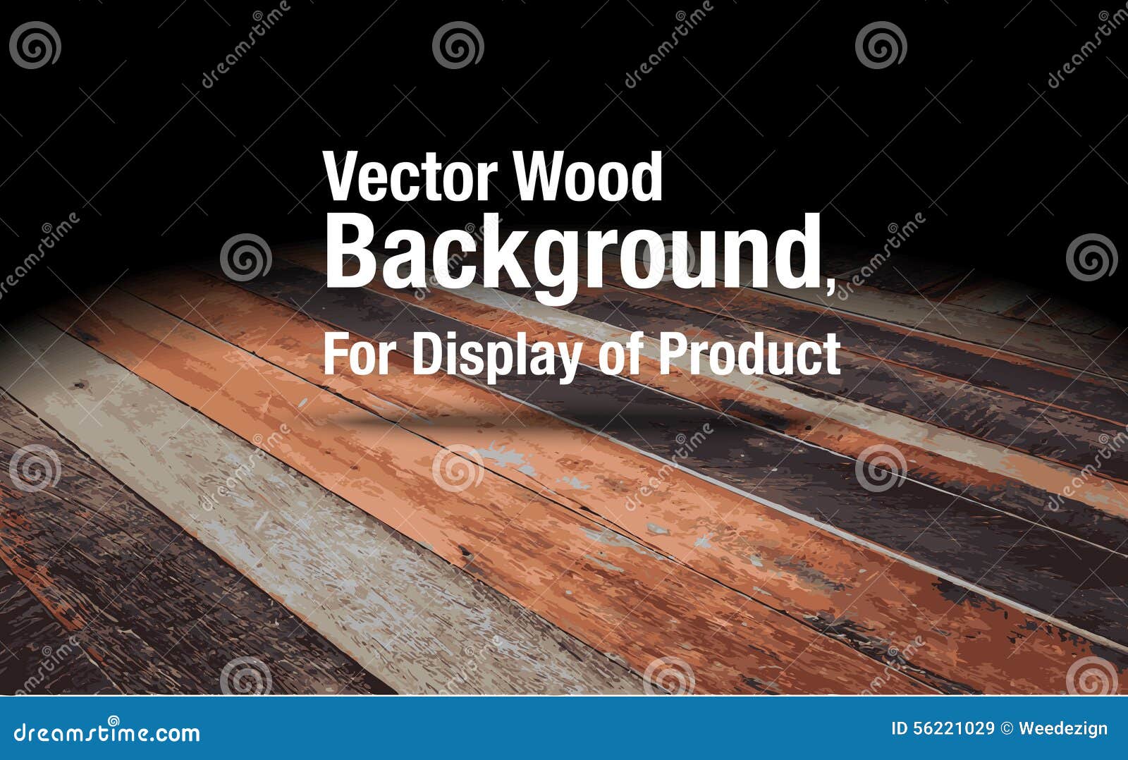Download Vector : Plank Wooden Floor Background, Mock Up For Display Of P Stock Vector - Illustration of ...