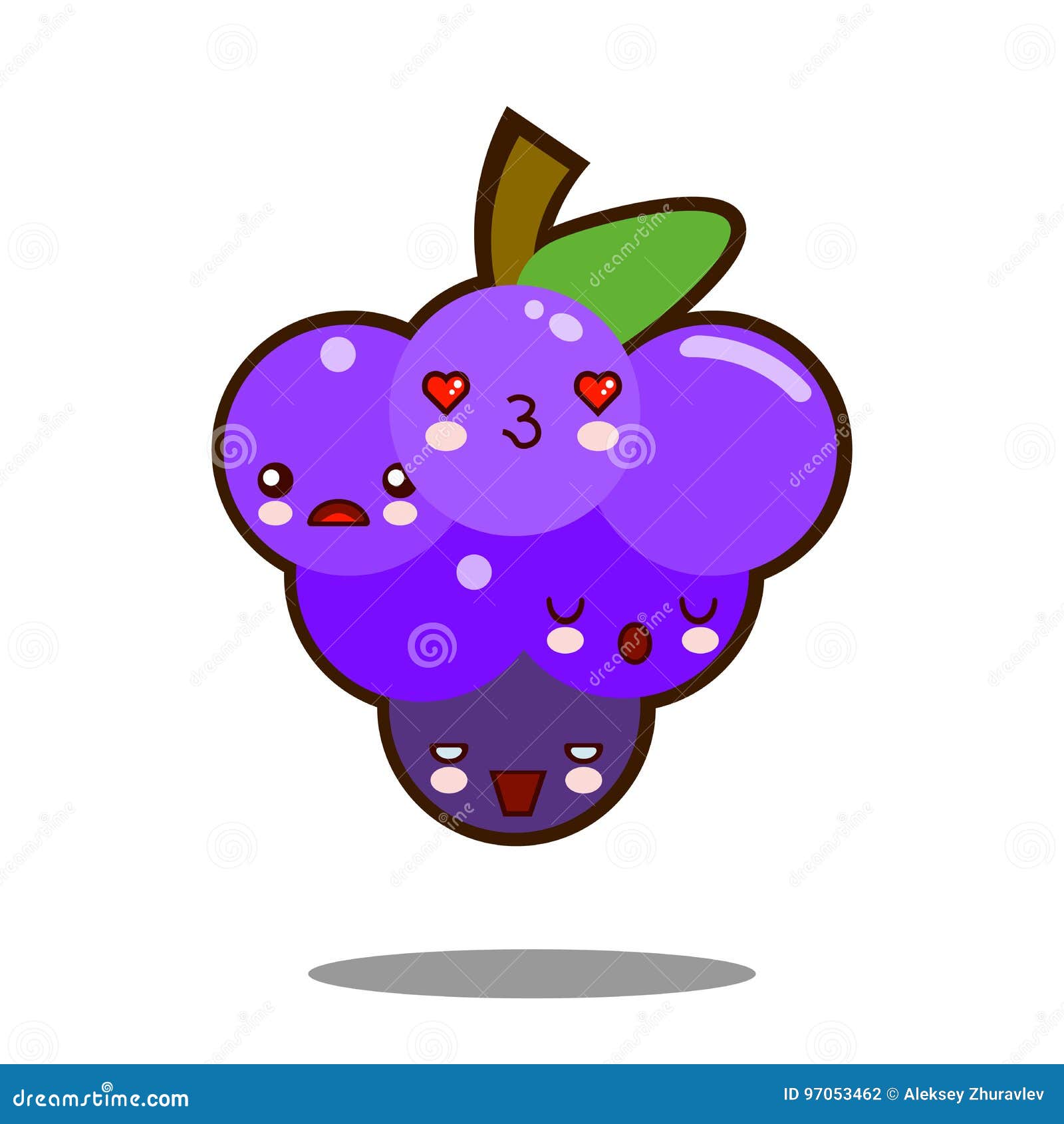 Vector Plano Del Diseño Del Kawaii Del Icono Del Personaje De Dibujos Animados De La Fruta De Las Uvas Ilustración del Vector - Ilustración de vector, lindo: 97053462 Vector Plano Del Diseño Del Kawaii Del Icono Del Personaje De Dibujos Animados De La Fruta De Las Uvas Ilustración del Vector - Ilustración de vector, lindo: 97053462