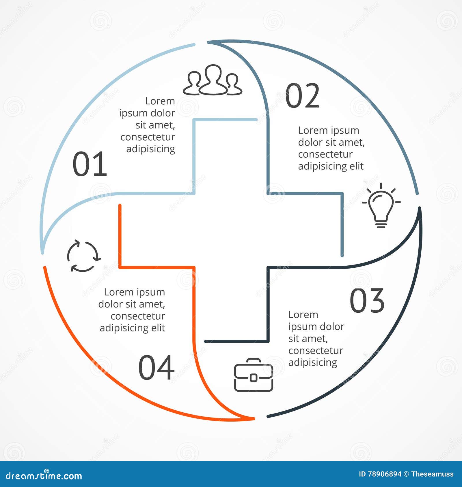 Vector Plus Infographic  Medical Diagram  Healthcare Graph