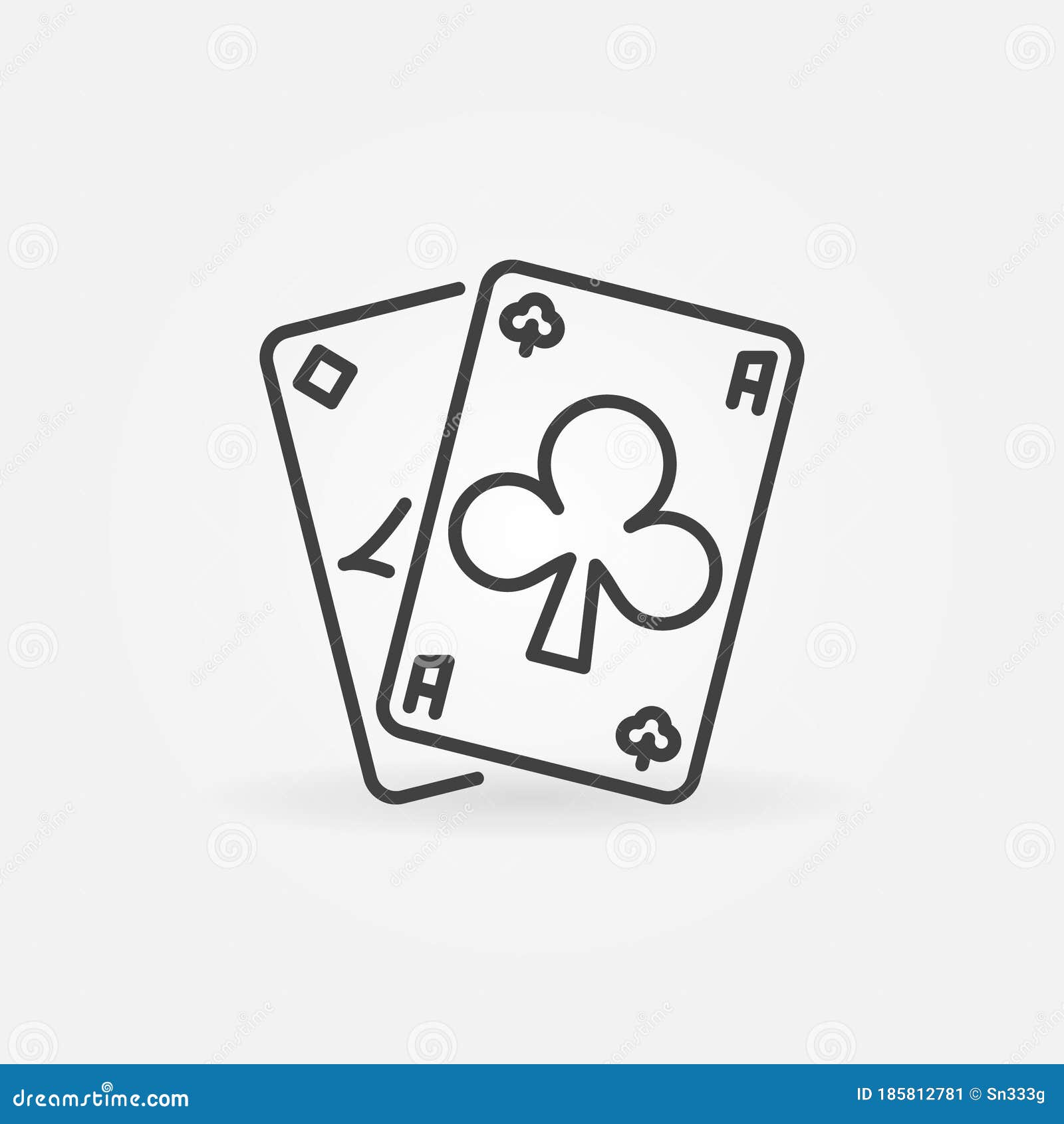 Pair Of Aces Stock Image 17716063