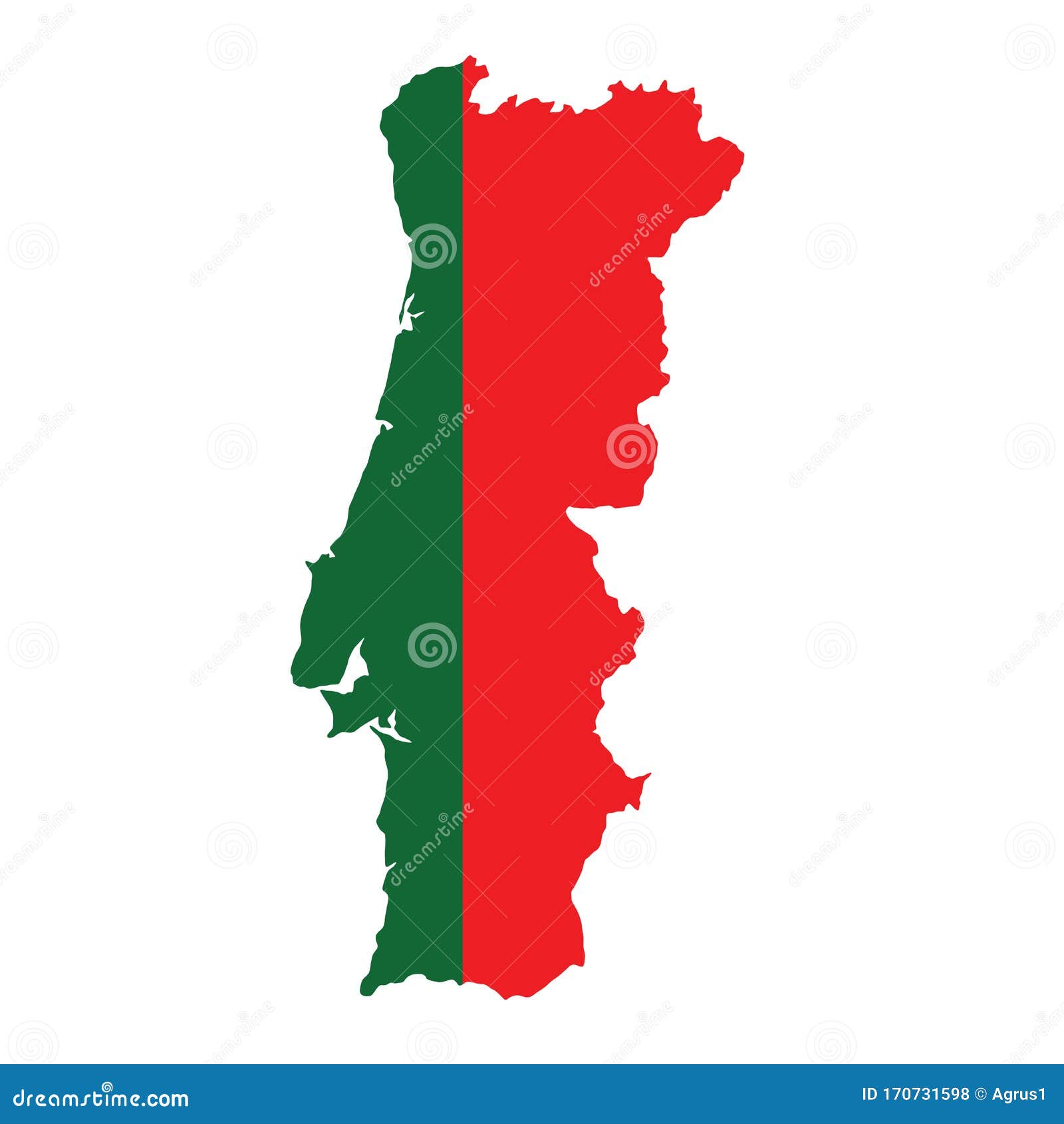 Political Map of Portugal