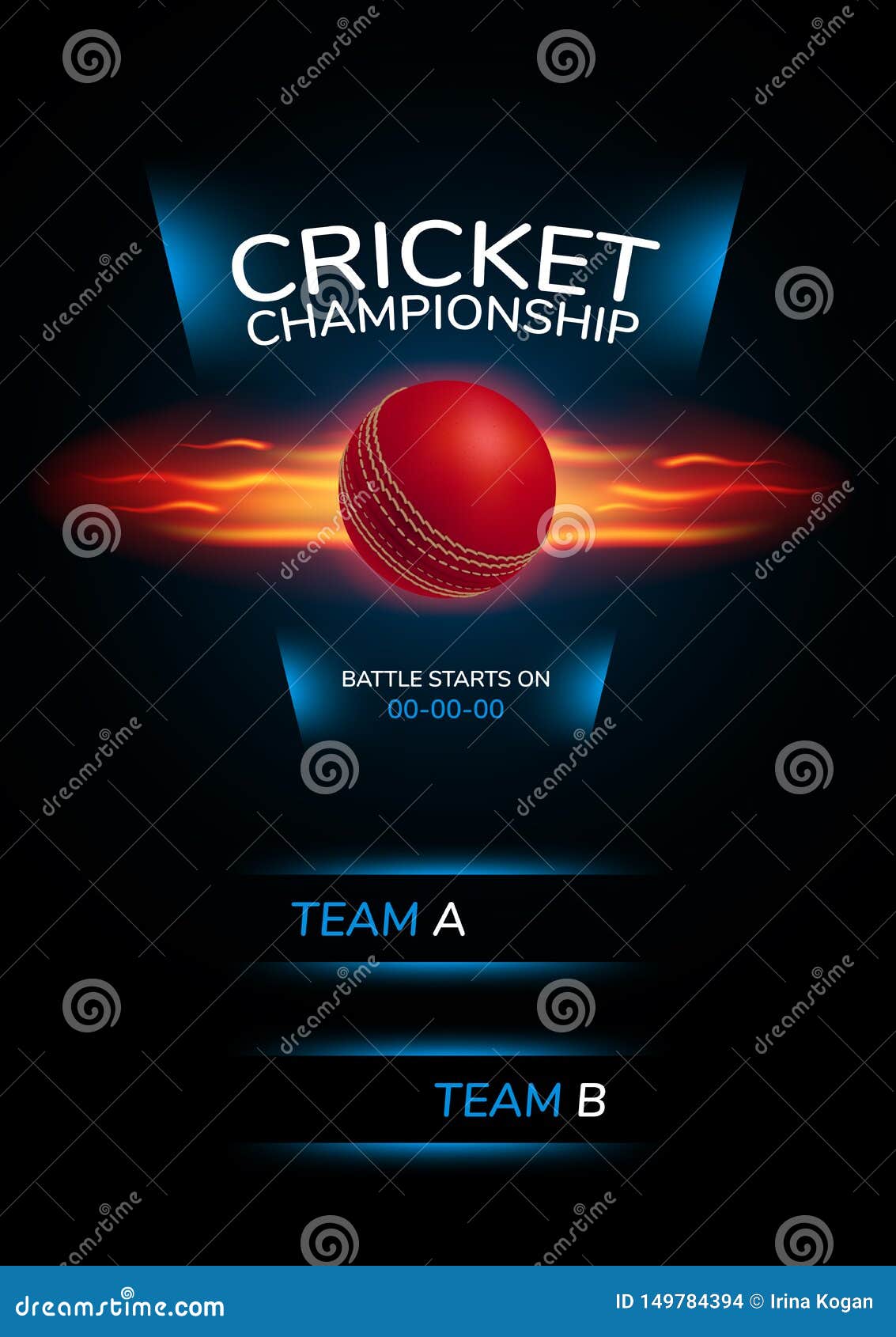 Vector Poster, Background for Cricket Championship or Match Stock Vector -  Illustration of championship, bodycopy: 149784394