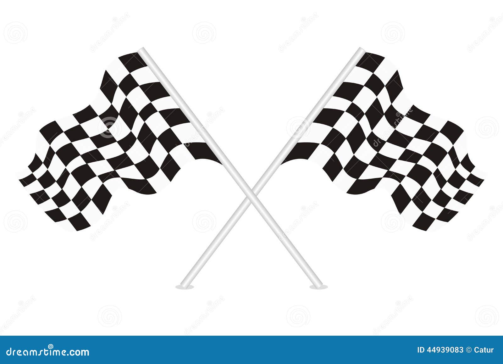 Vector of racing flags stock vector Illustration of 