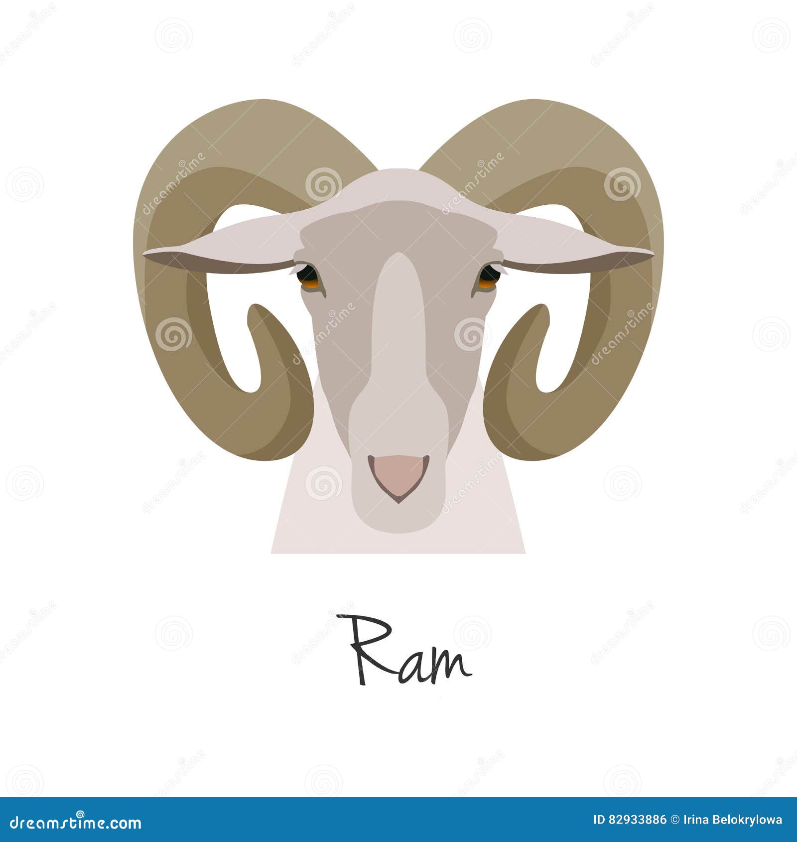 ram head cartoon