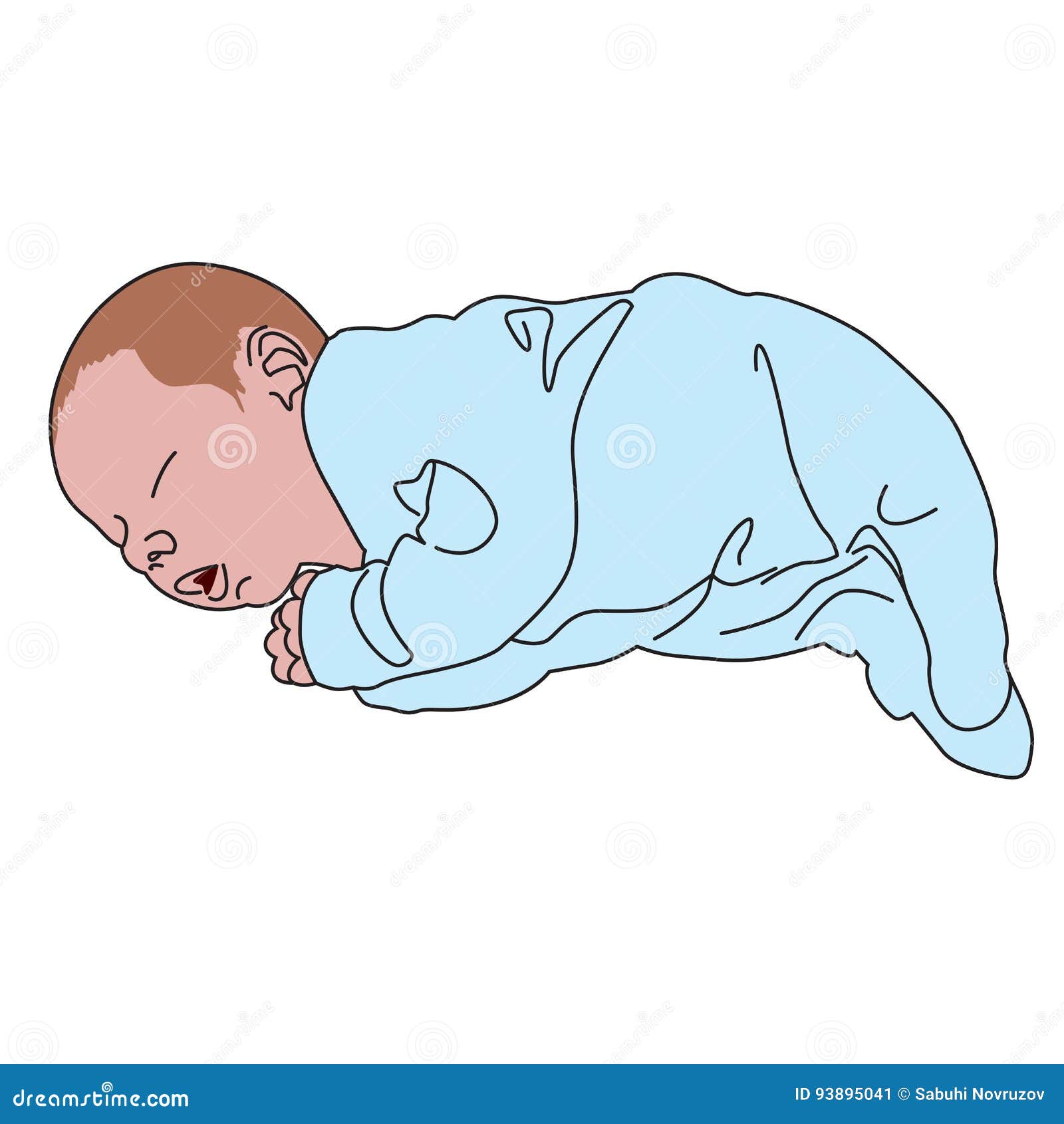 New born baby Drawing by kunalan Sevvanthiraja