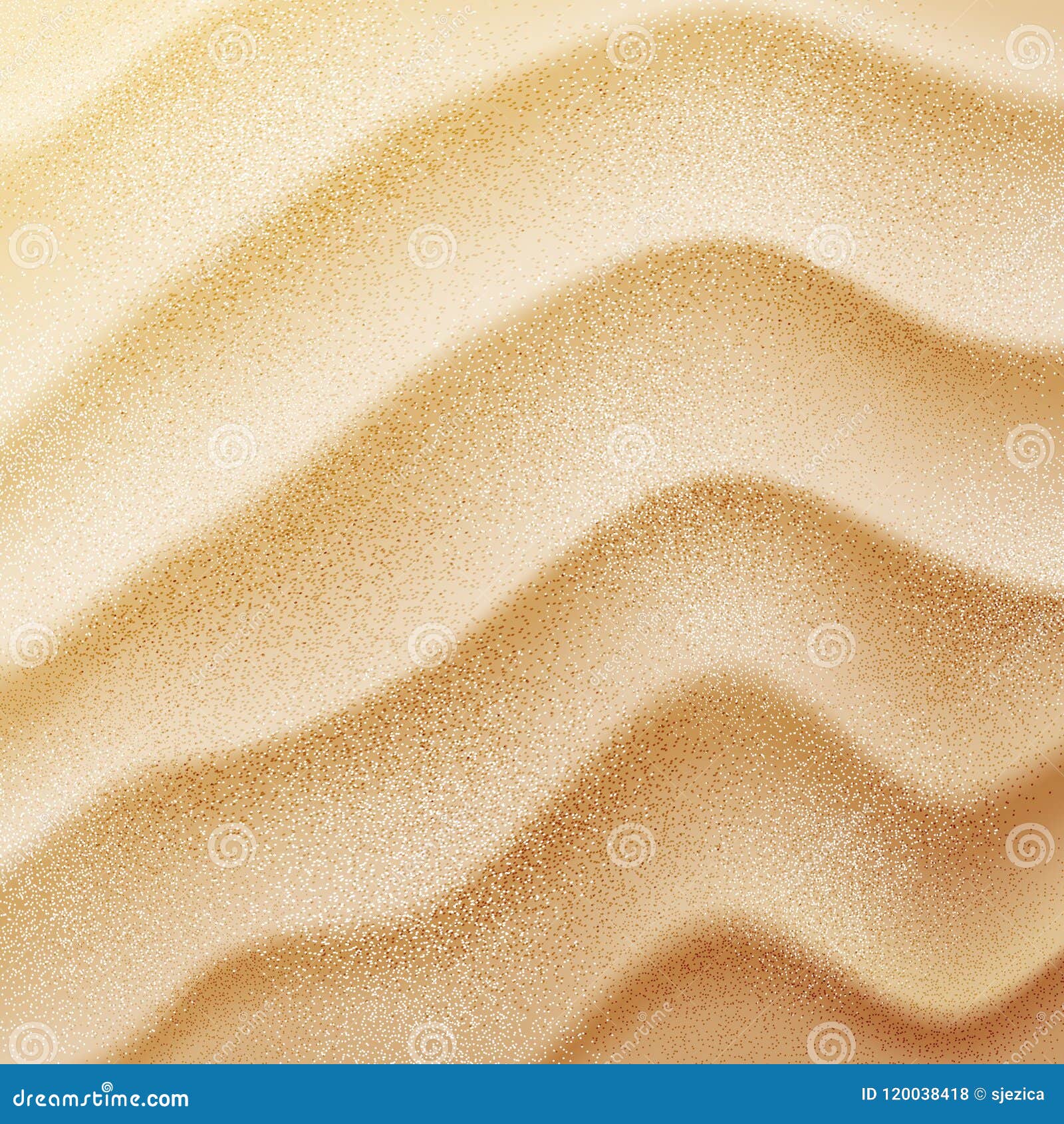 Vector Realistic Sand Texture Stock Vector Illustration of blank