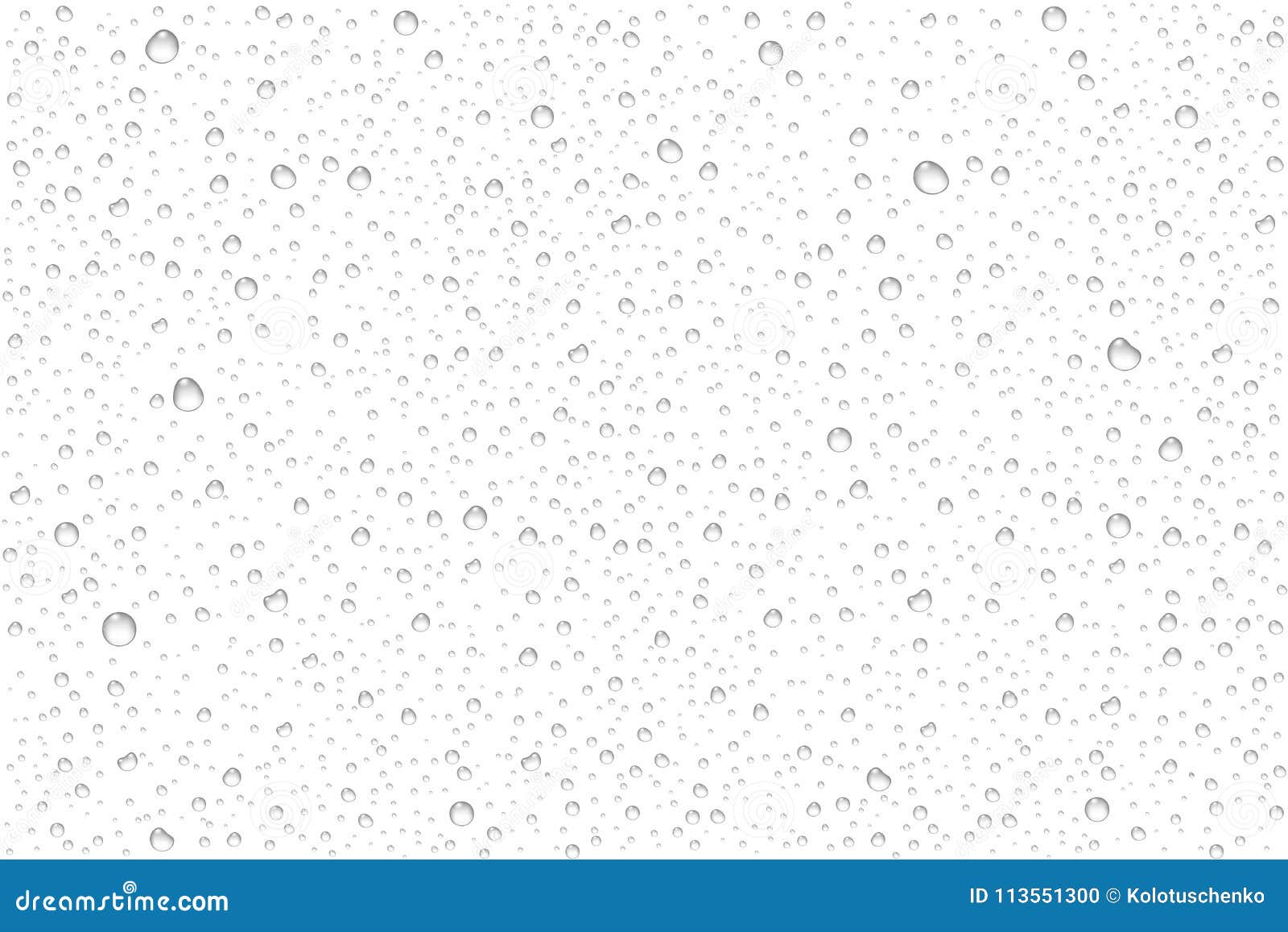  realistic water drops condensed