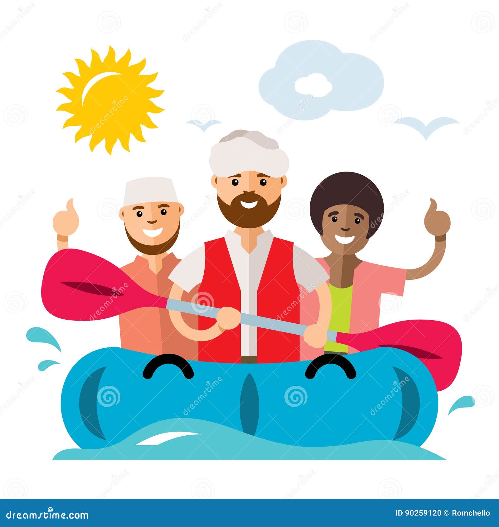 Vector Refugee Migrants Boat. Illegal Migration. Flat Style Colorful Cartoon Illustration. Stock Vector - Illustration of background, raft: 90259120 Vector Refugee Migrants Boat. Illegal Migration. Flat Style Colorful Cartoon Illustration. Stock Vector - Illustration of background, raft: 90259120