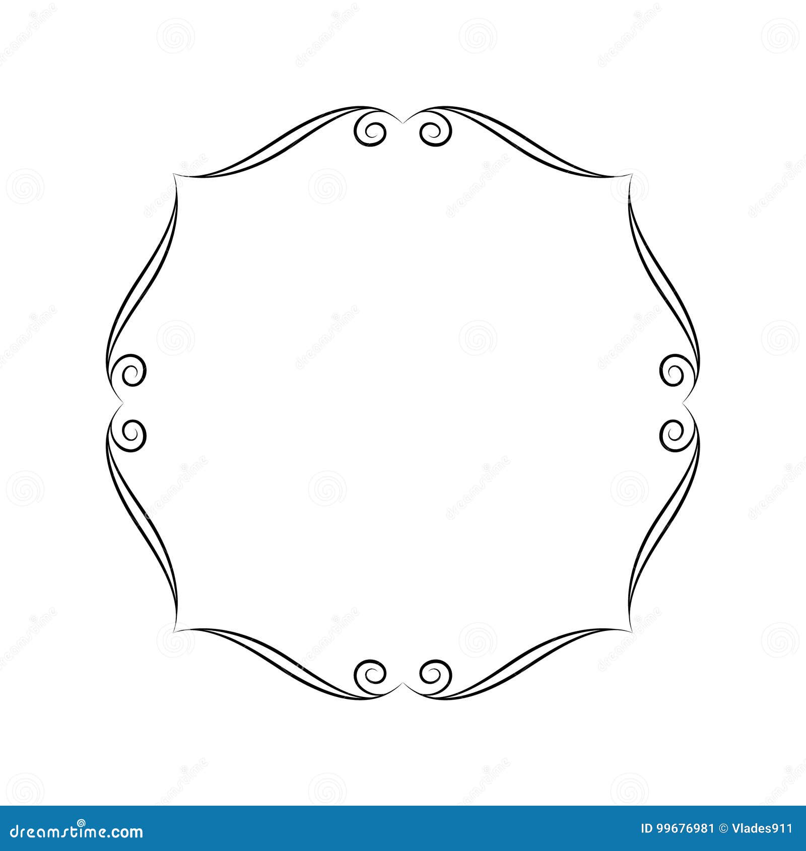 Vector Retro Frames .Vector Illustration Stock Vector - Illustration of