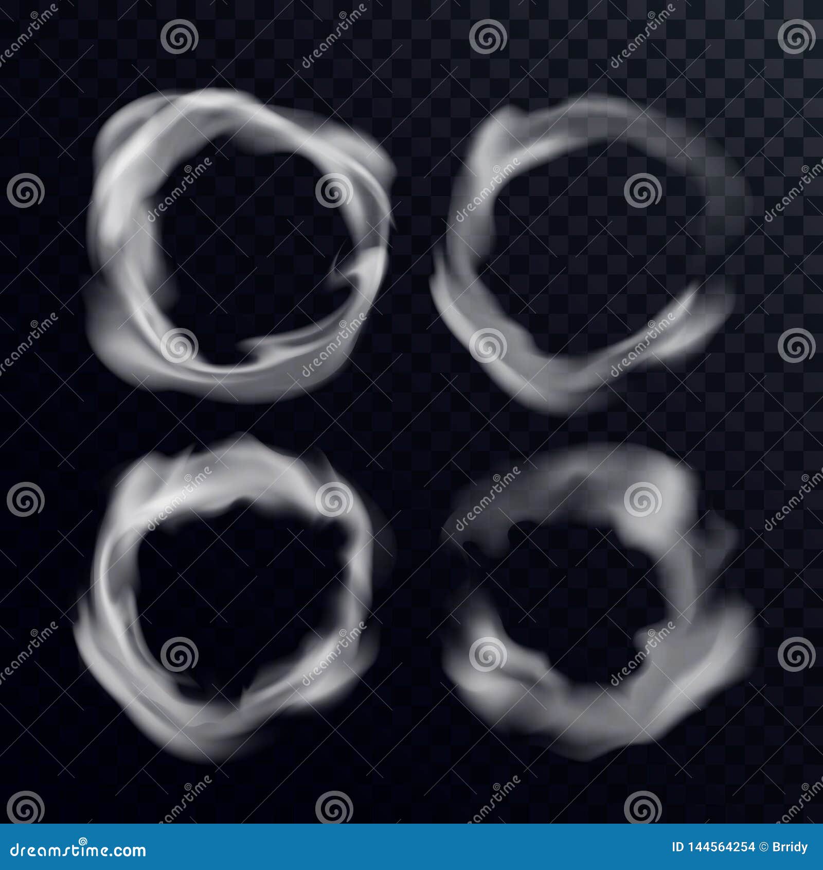 White puff of smoke isolated on transparent background. steam rings from  smoking pipe texture. realistic vector rising | CanStock