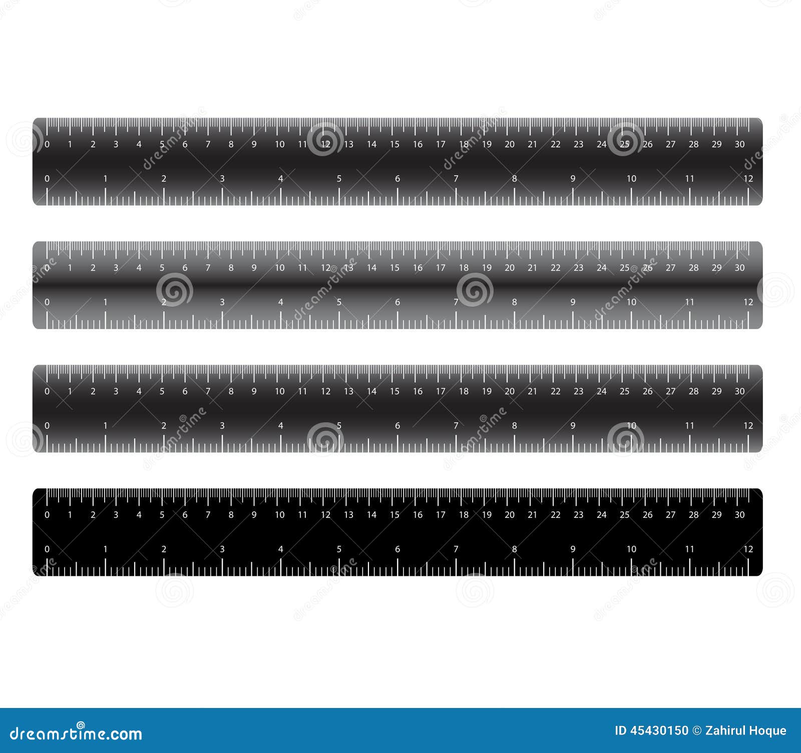 Vector Ruler stock illustration. Illustration of marker - 45430150
