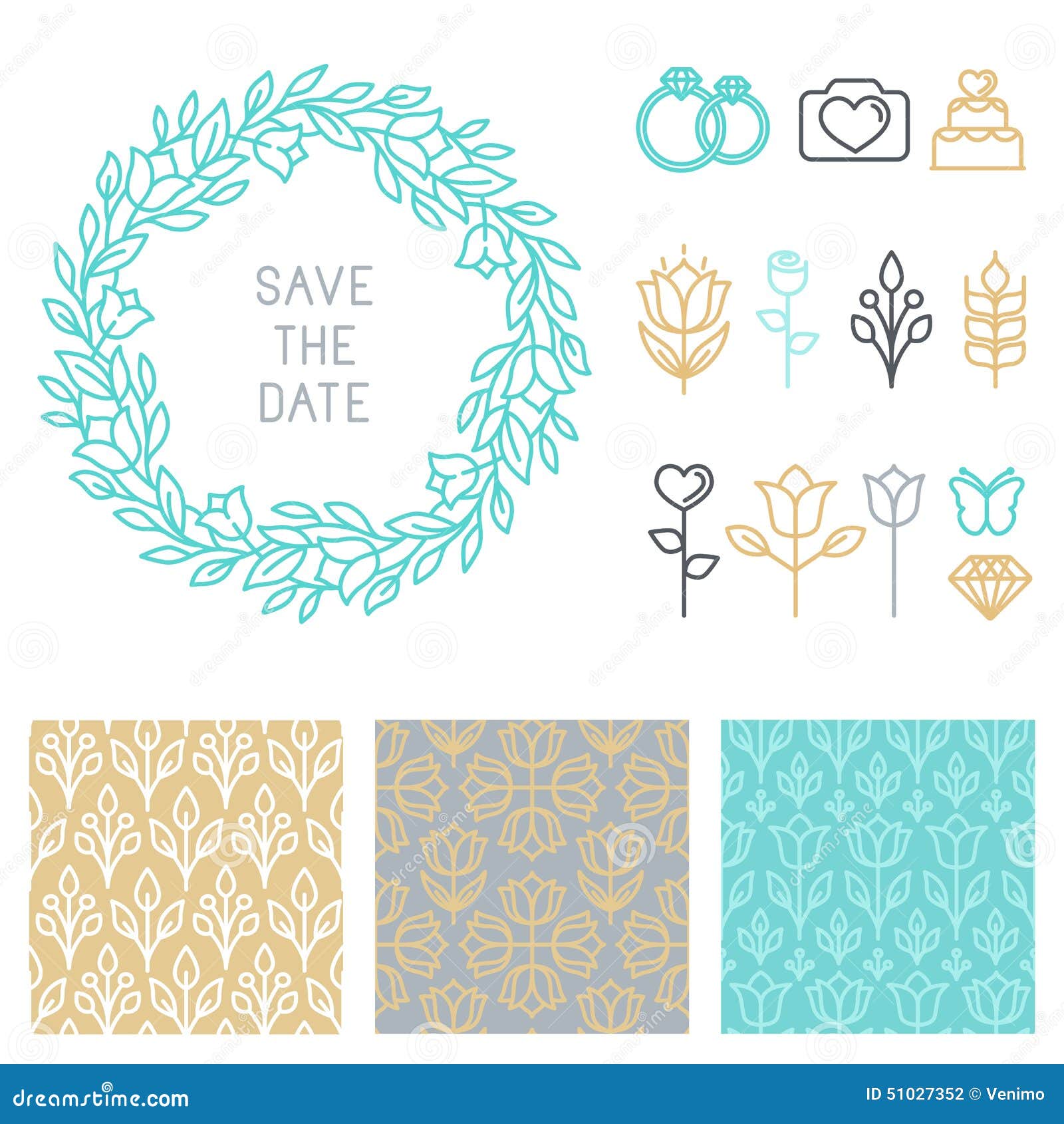 vector save the date design template stock vector image vector save the date design template stock vector image