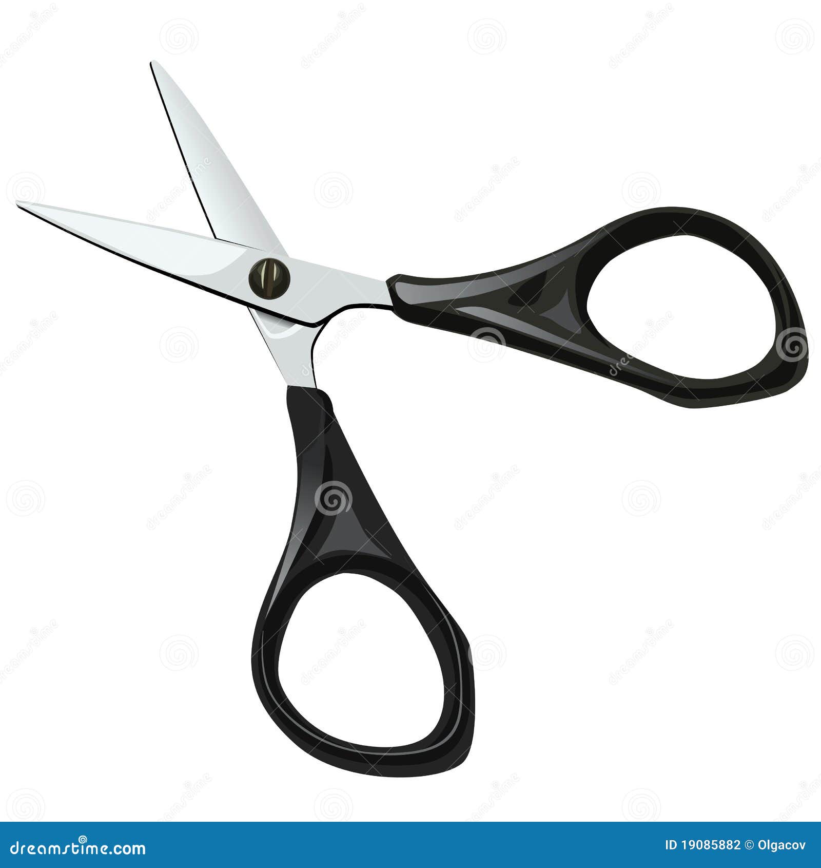  scissors on a white background