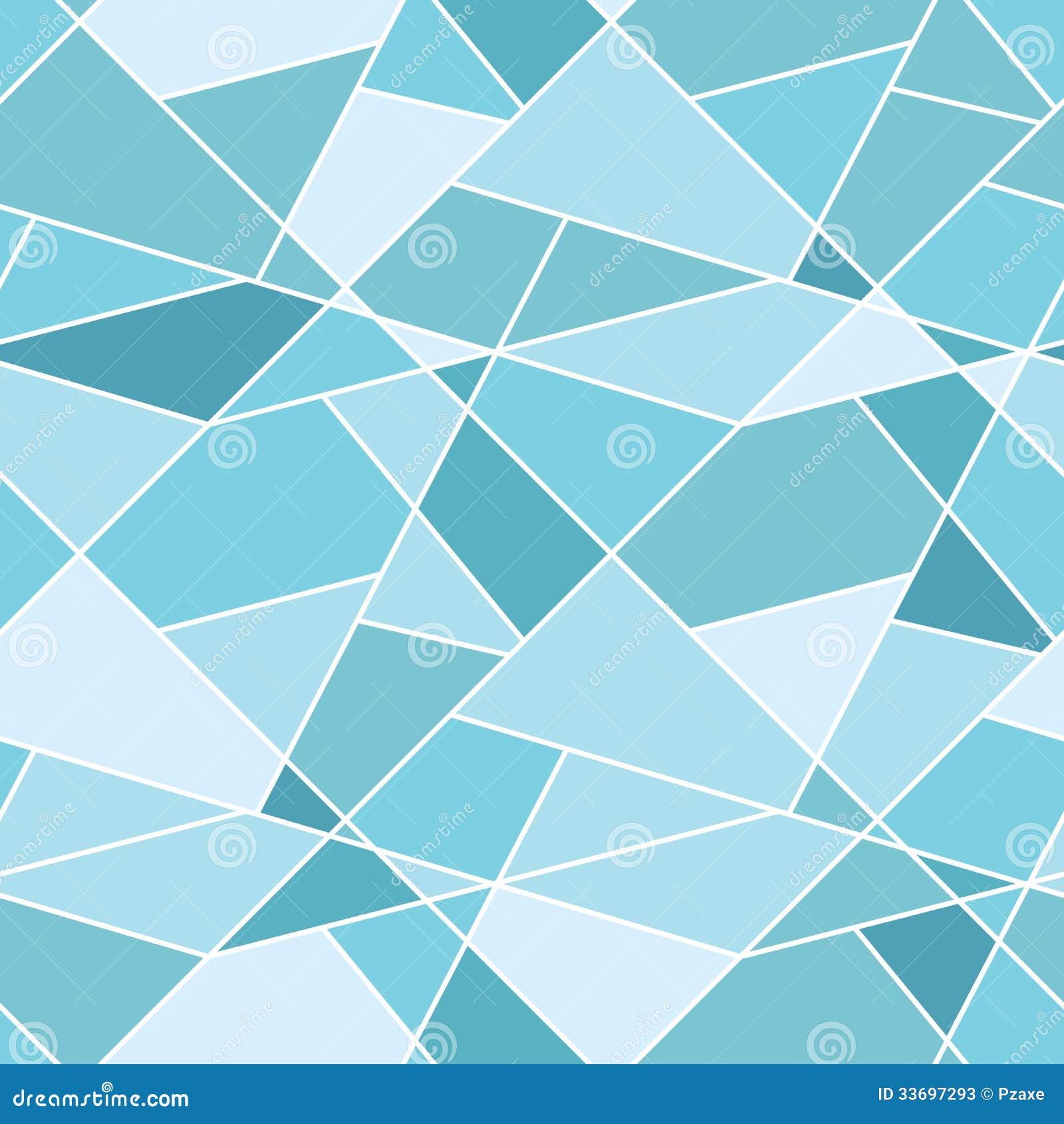  seamless geometric blue polygonal pattern -