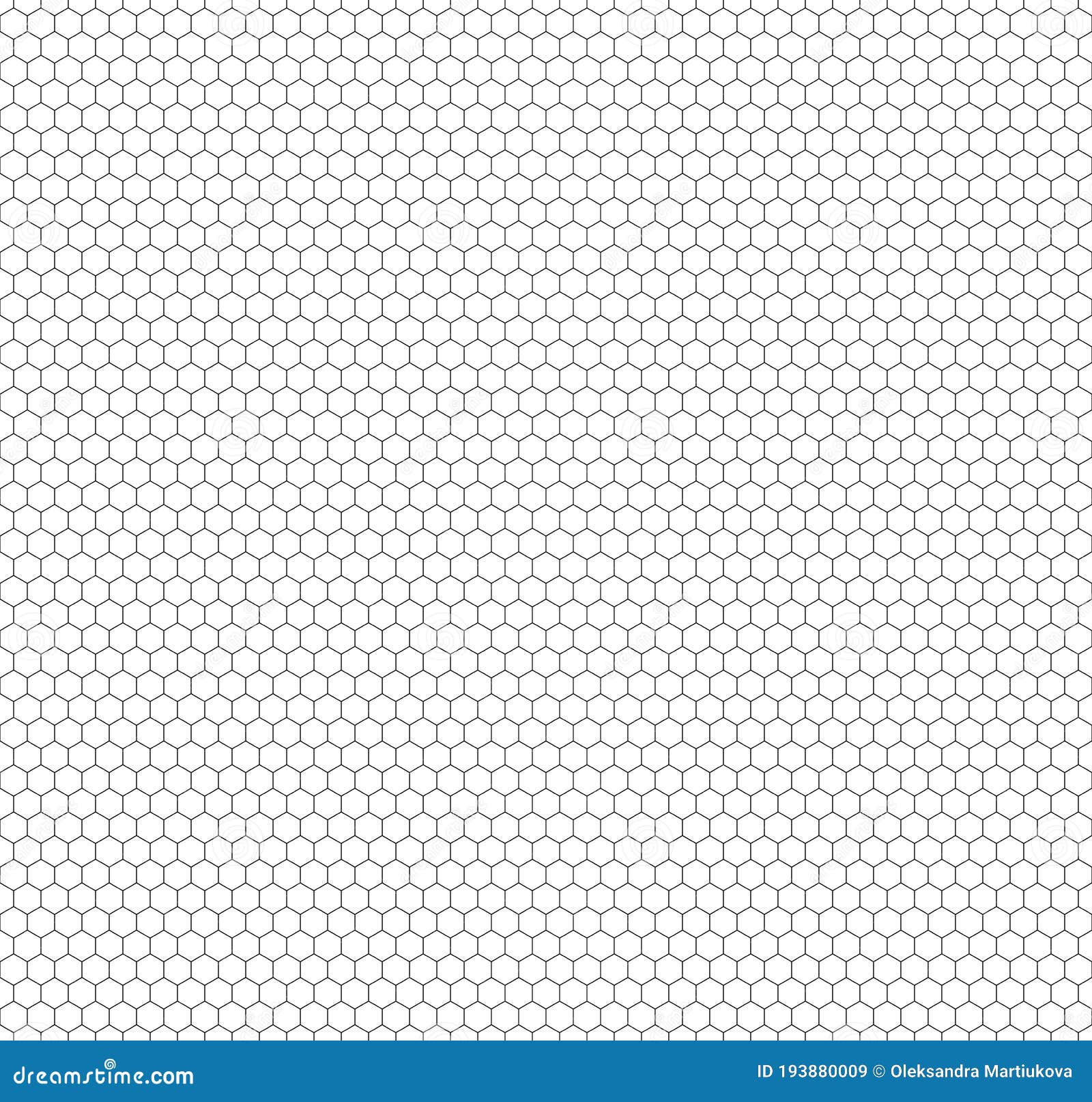 Vector Seamless Geometric Pattern. Modern Thin Hexagon Grid Intended For Blank Perler Bead Template