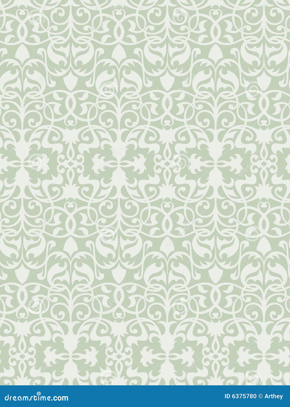 . seamless olive classicism wallpaper