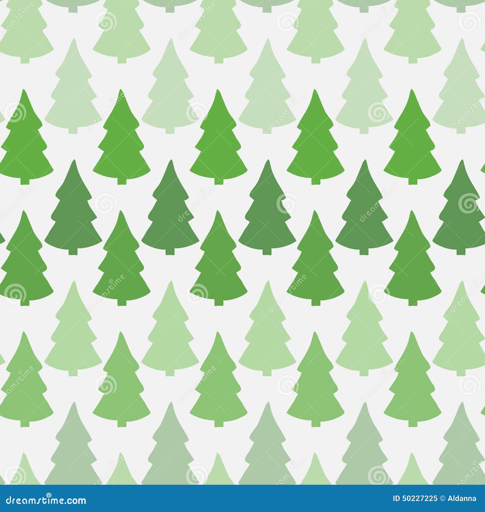 Vector Seamless Pattern with Abstract Christmas Stock Vector ...