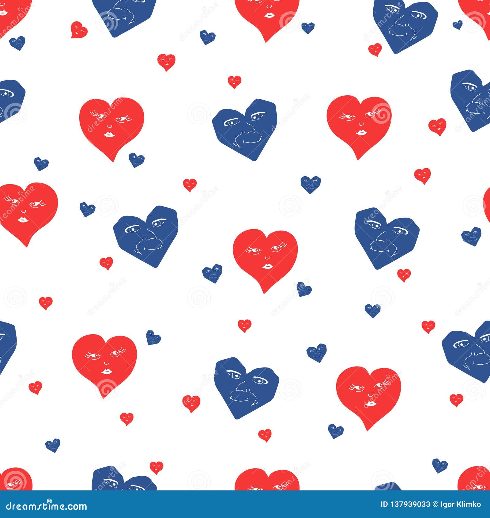 Hãy ngắm nhìn những hình nền đơn giản nhưng lại vô cùng ấn tượng với họa tiết trái tim đỏ và xanh lam nổi bật. Hình ảnh này sẽ mang lại cảm giác tươi vui, lãng mạn cho bất kì ai khi nhìn vào. Cùng admiring một tác phẩm vector seamless pattern of red and blue hearts stock vector để ăn chơi đi nào.