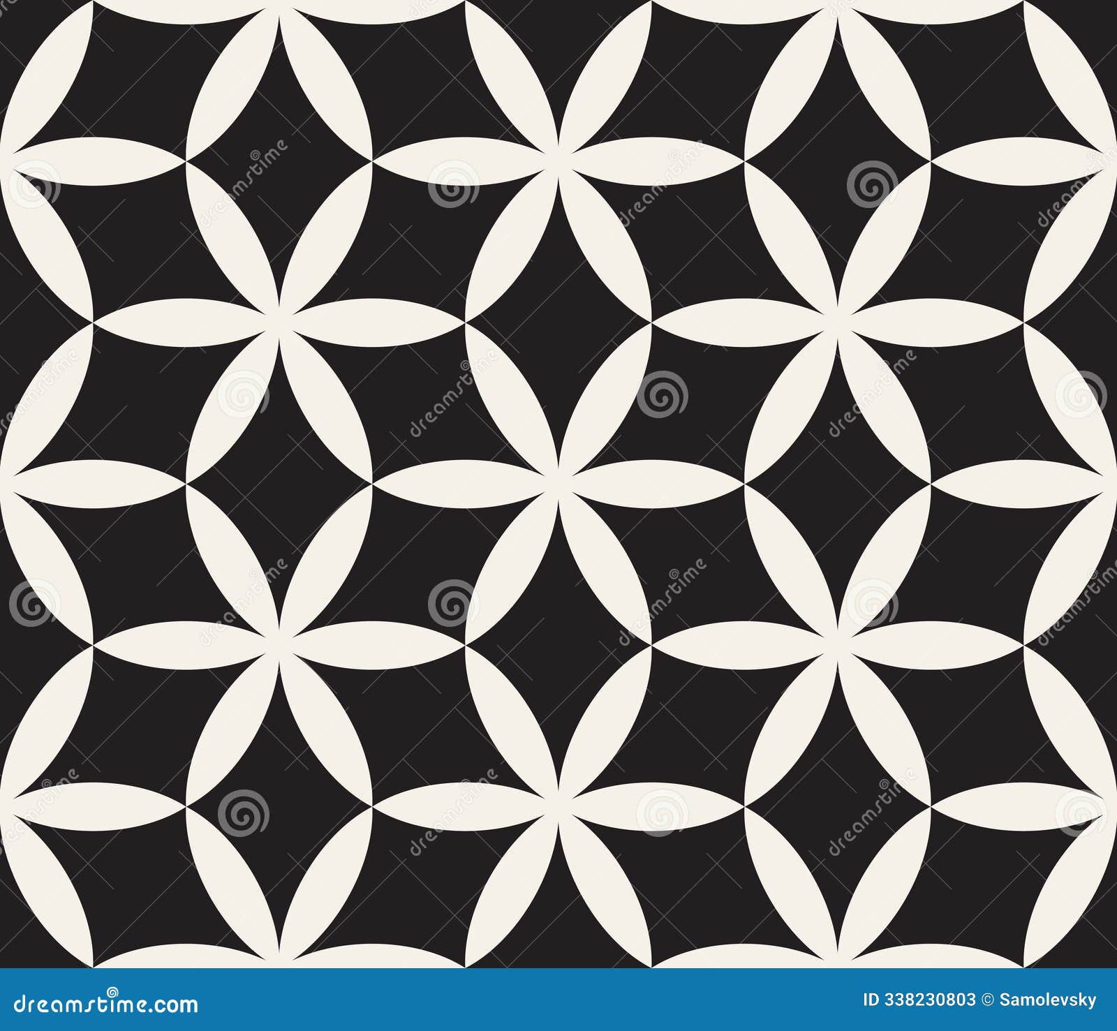  seamless pattern. repeating geometric s. stylish monochrome background .