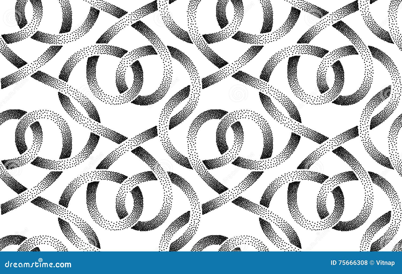 vector seamless pattern of