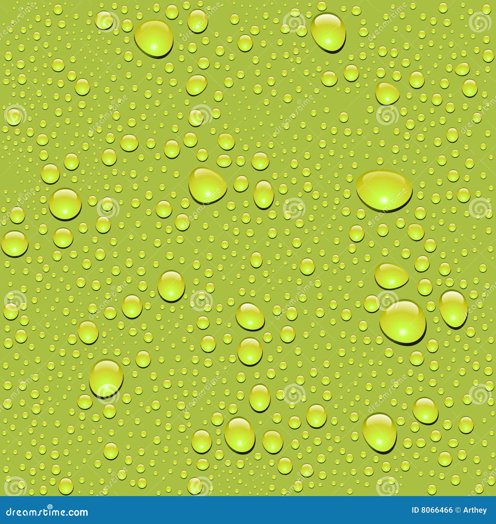 Vector. Seamless Water Drop Texture Stock Vector Illustration of
