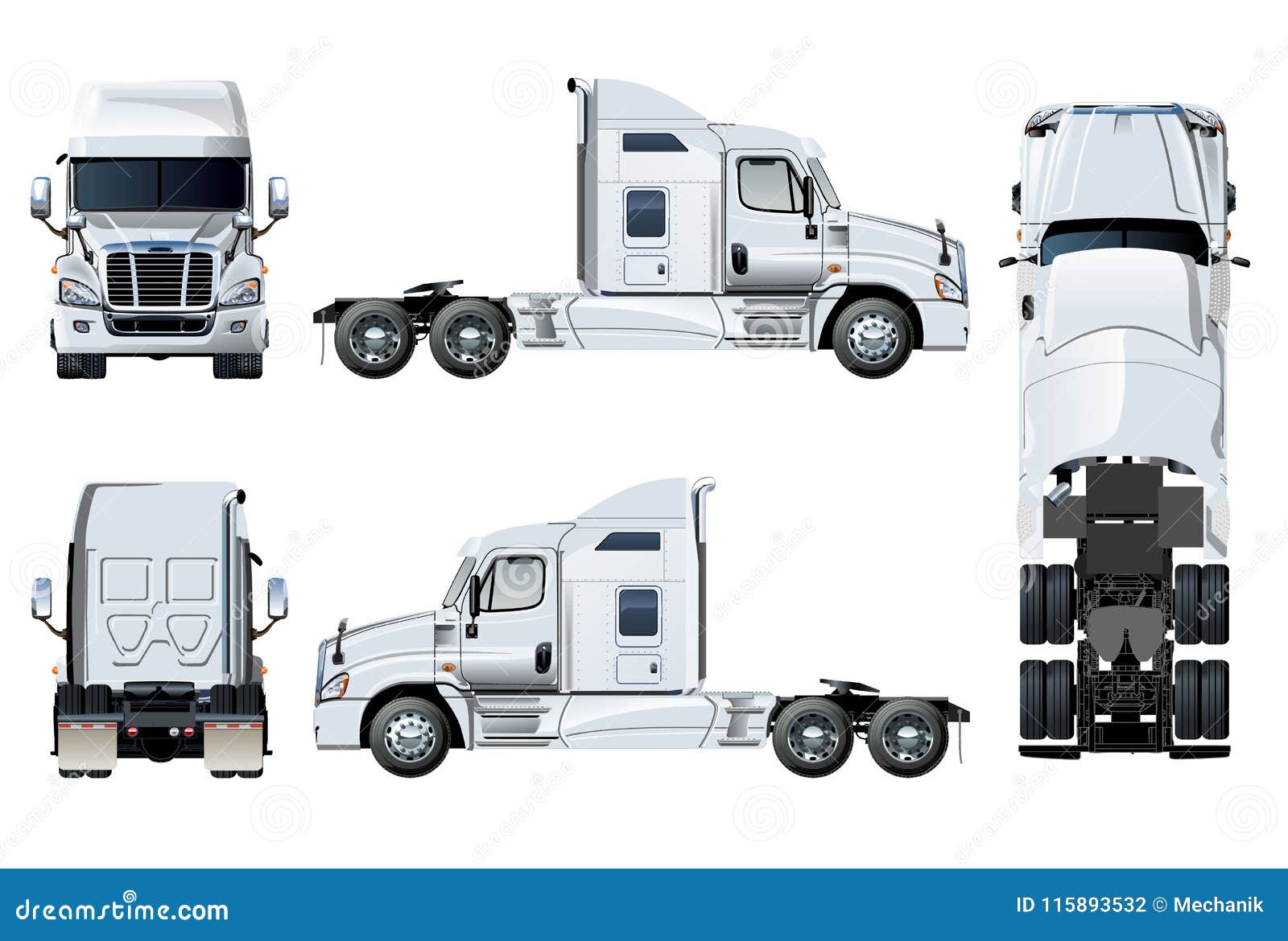 Free Free 276 Semi Truck Front View Svg SVG PNG EPS DXF File