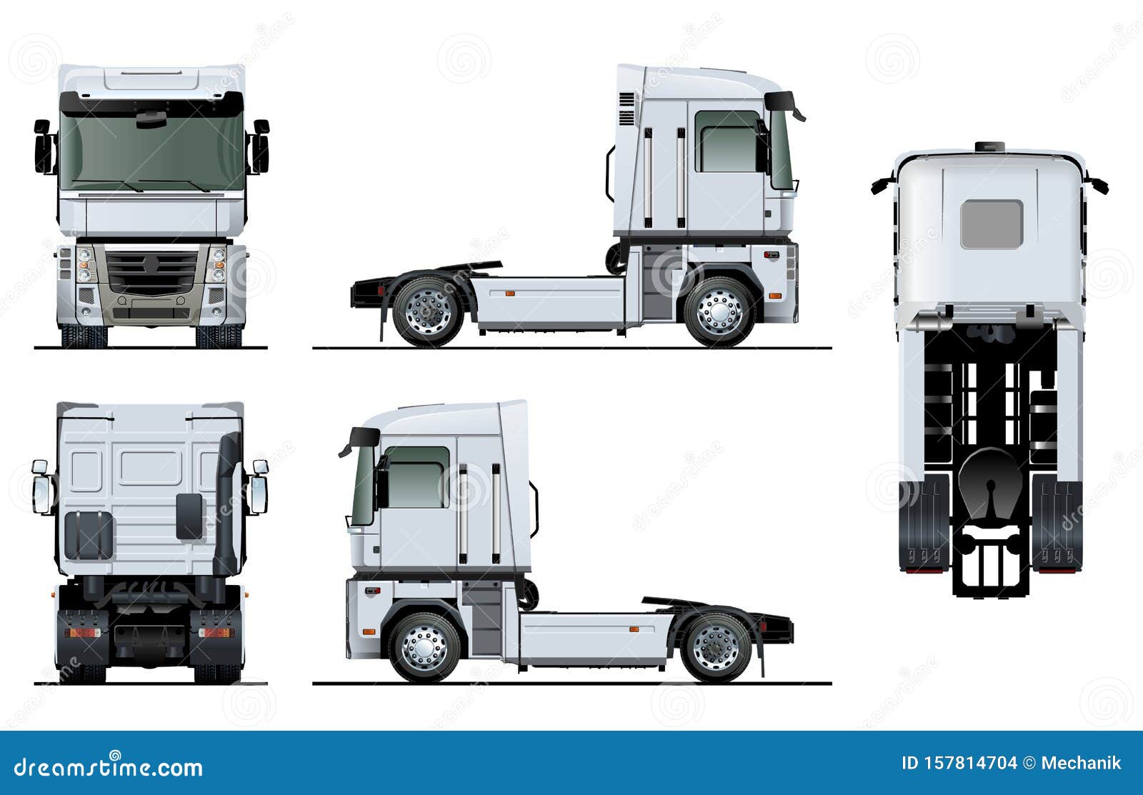 Free Free 183 Semi Truck Front View Svg SVG PNG EPS DXF File