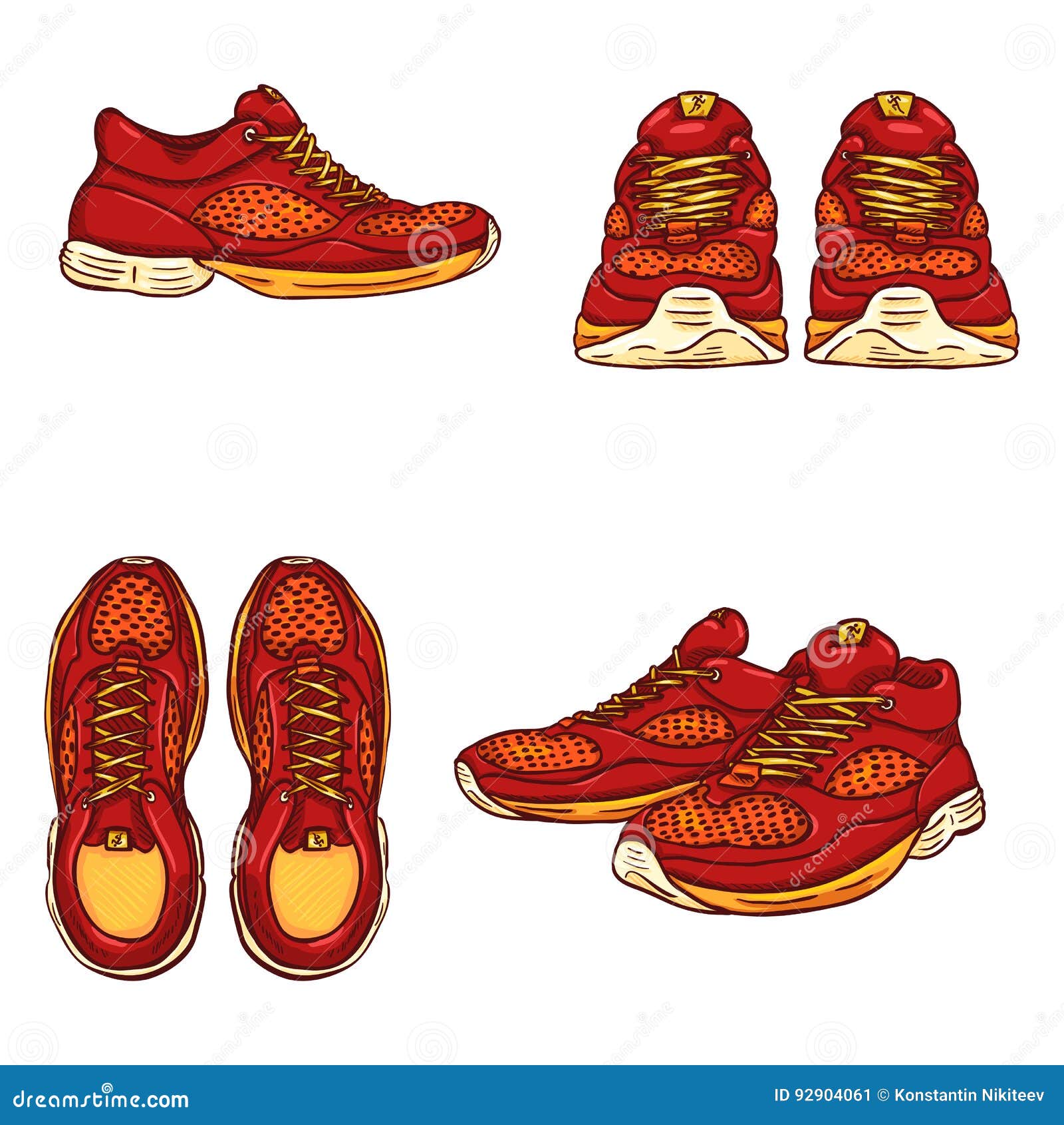 Cartoon Running Shoes Stock Illustrations – 2,443 Cartoon Running Shoes  Stock Illustrations, Vectors & Clipart - Dreamstime