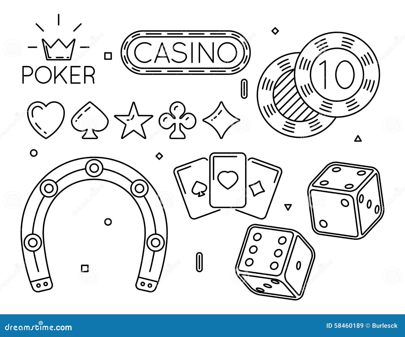 playing poker coloring pages - photo #35