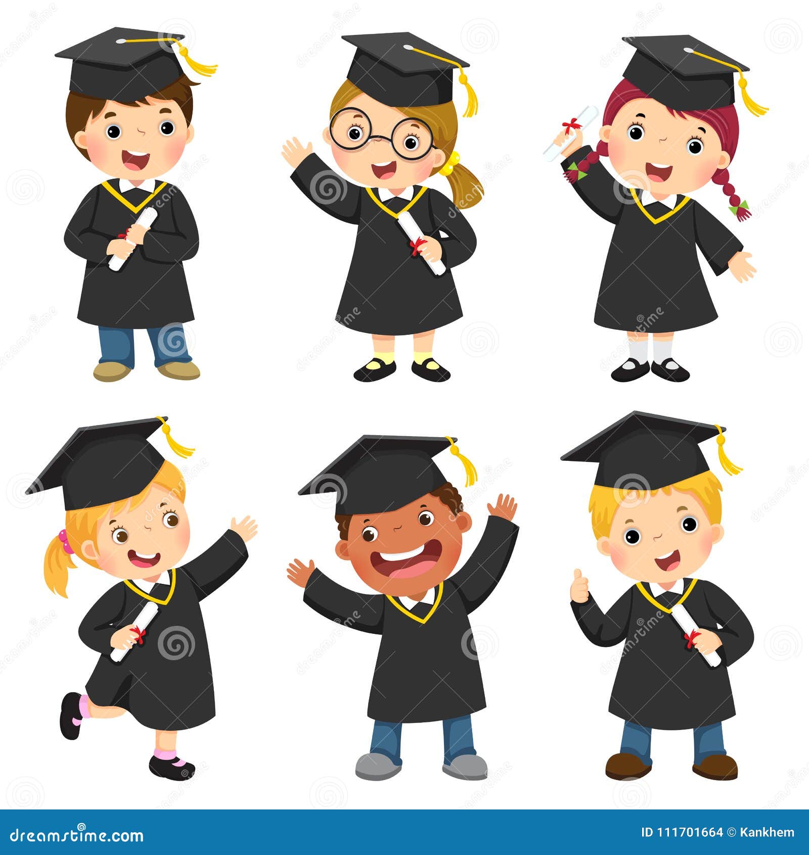 Buy Sureio 6 Pcs Kindergarten Preschool Graduation Cap and Gown with 2024  Tassel Graduation Stole Certificate for Toddler Kids(Black, Medium), Black,  Medium at Amazon.in