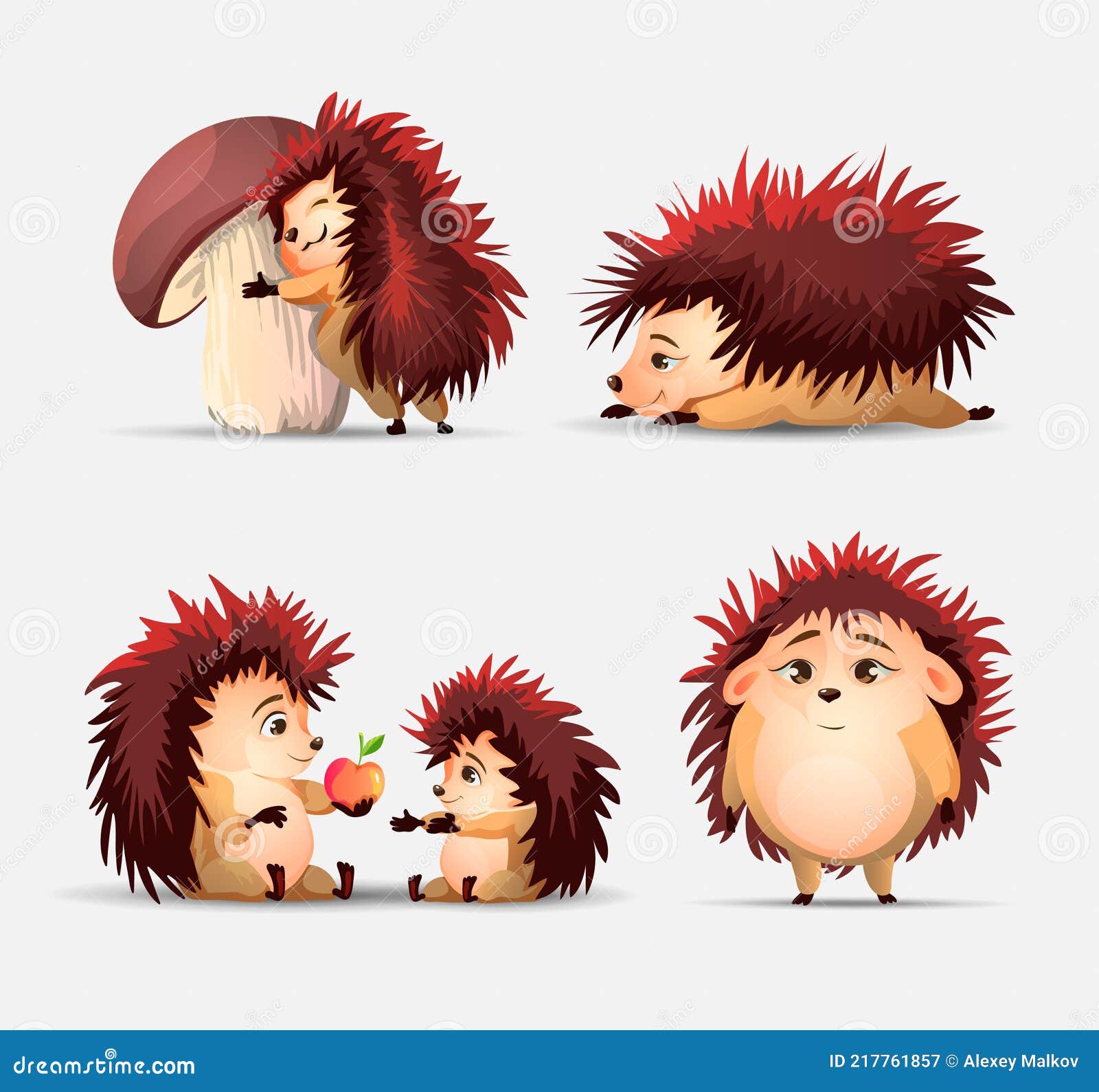 Vector Set of Cute Cartoon Hedgehogs, Apple and Mushroom. Vector Hedgehog. Hedgehogs Vector Illustration. Cartoon Characters Stock Illustration - Illustration of mushroom, characters: 217761857 Vector Set of Cute Cartoon Hedgehogs, Apple and Mushroom. Vector Hedgehog. Hedgehogs Vector Illustration. Cartoon Characters Stock Illustration - Illustration of mushroom, characters: 217761857