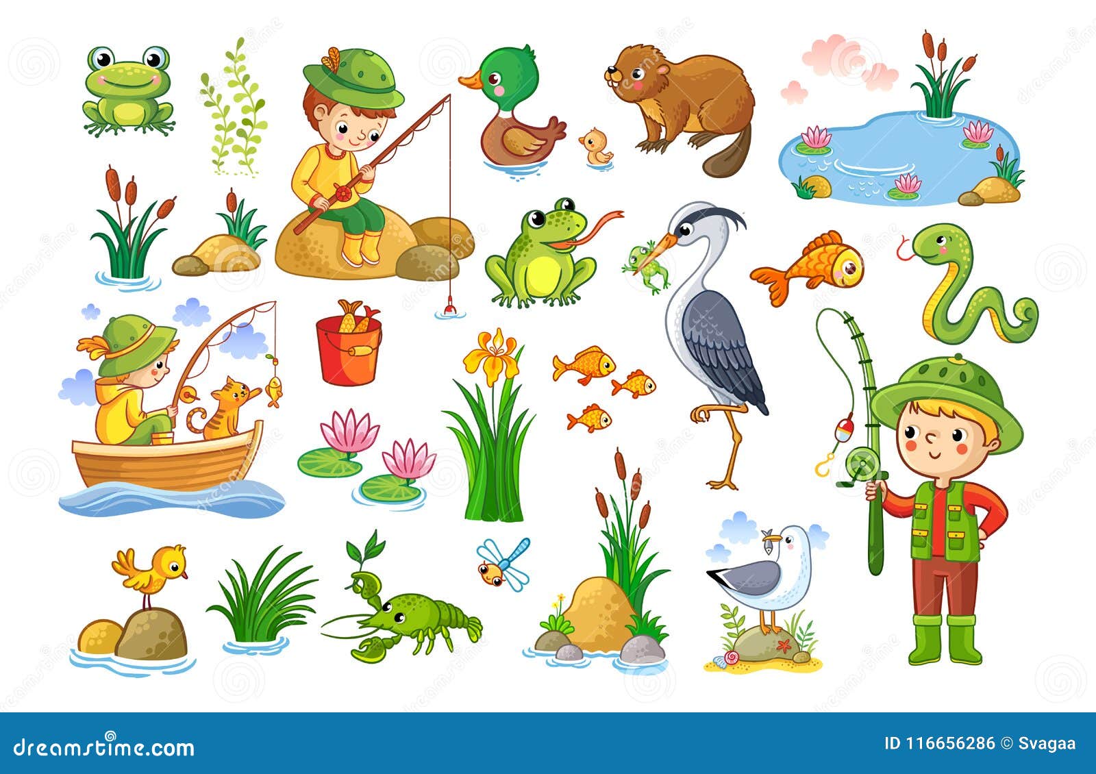 4581 Fishing Bobber Stock Illustrations, Vectors & Clipart - Dreamstime